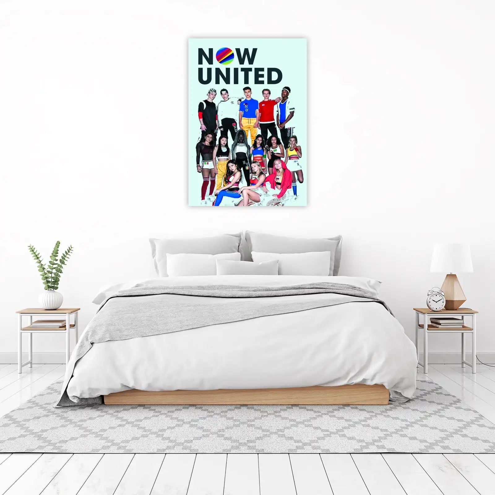 Now United Pop Group Poster Wall Art