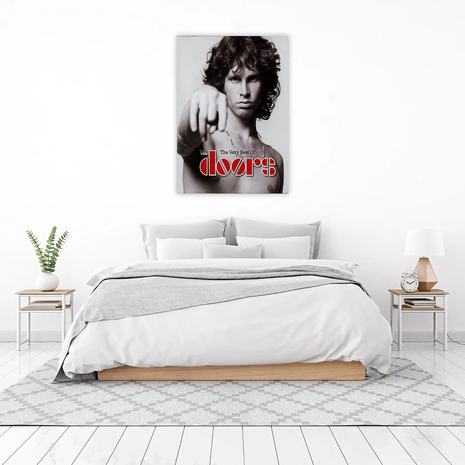 Jim Morrison The Doors Iconic Portrait Wall Art