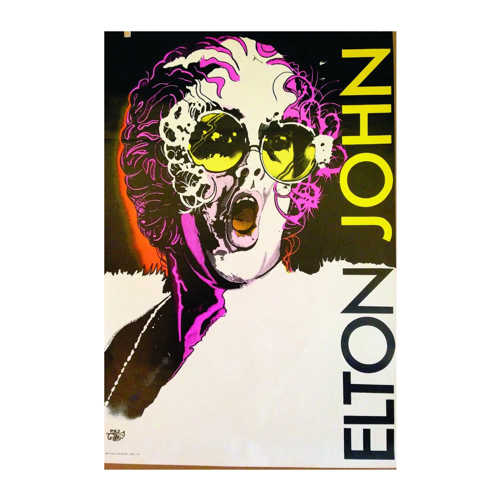 Iconic Elton John Pop Art Wall Art