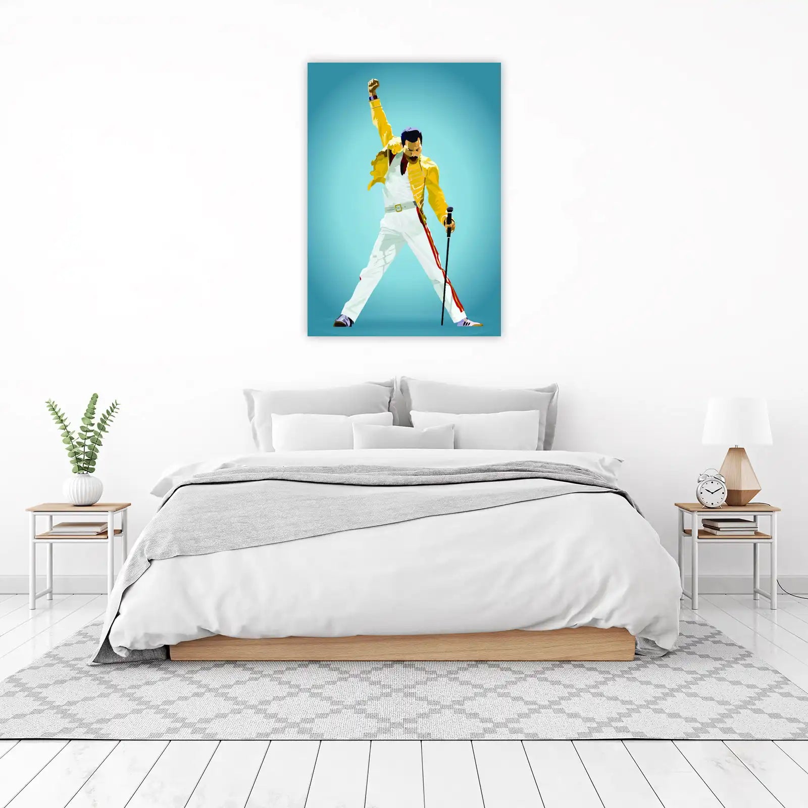 Iconic Freddie Mercury "Legend" Wall Art