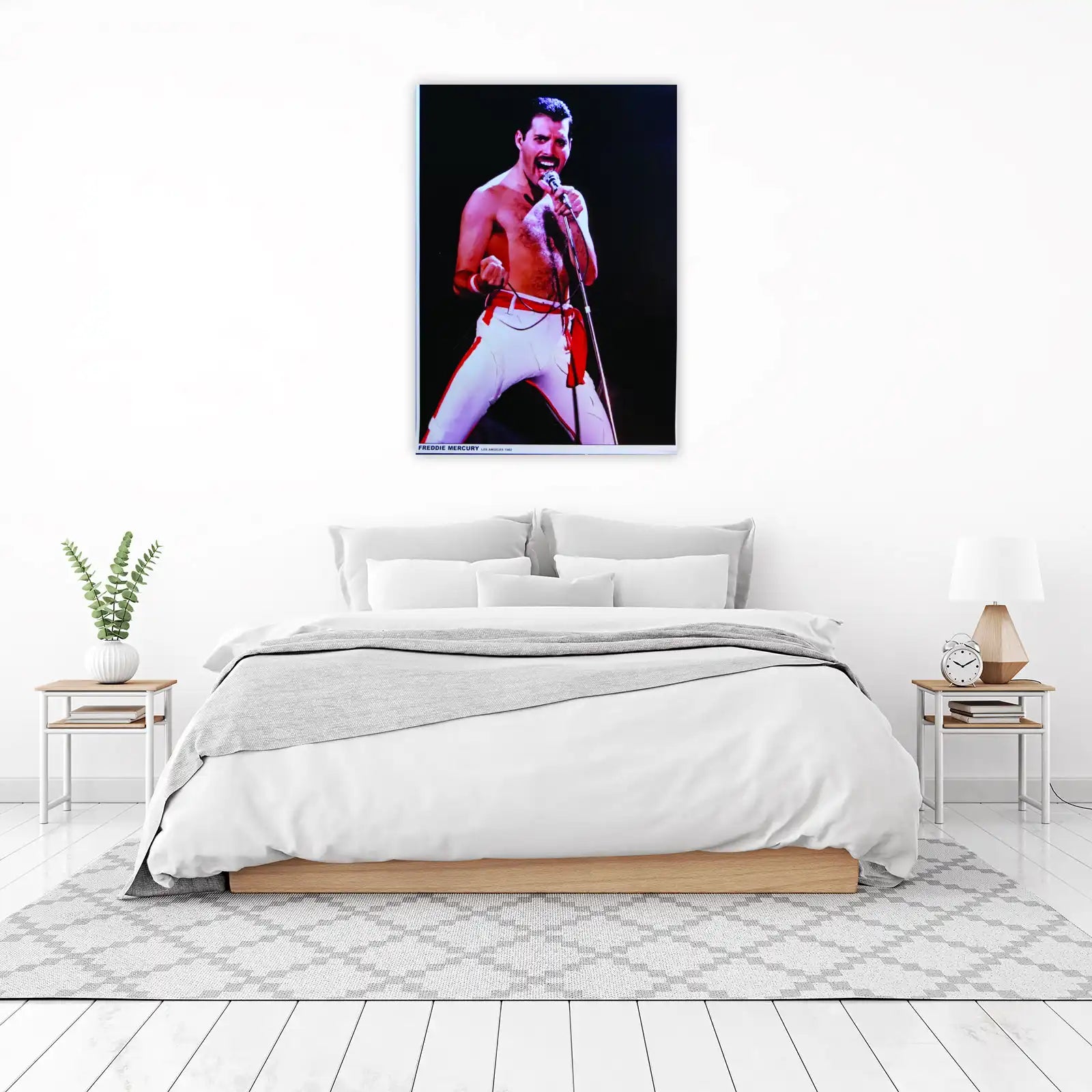 Iconic Freddie Mercury Live Performance Wall Art