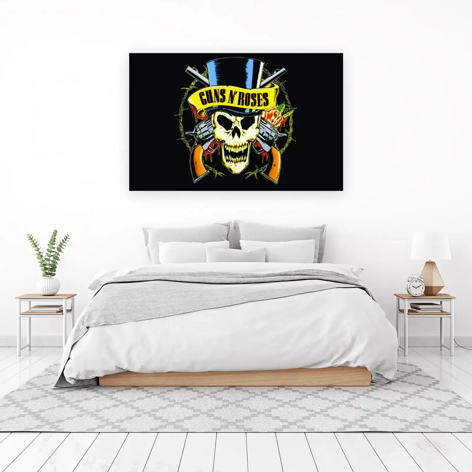 Guns N' Roses Skull Logo Wall Art