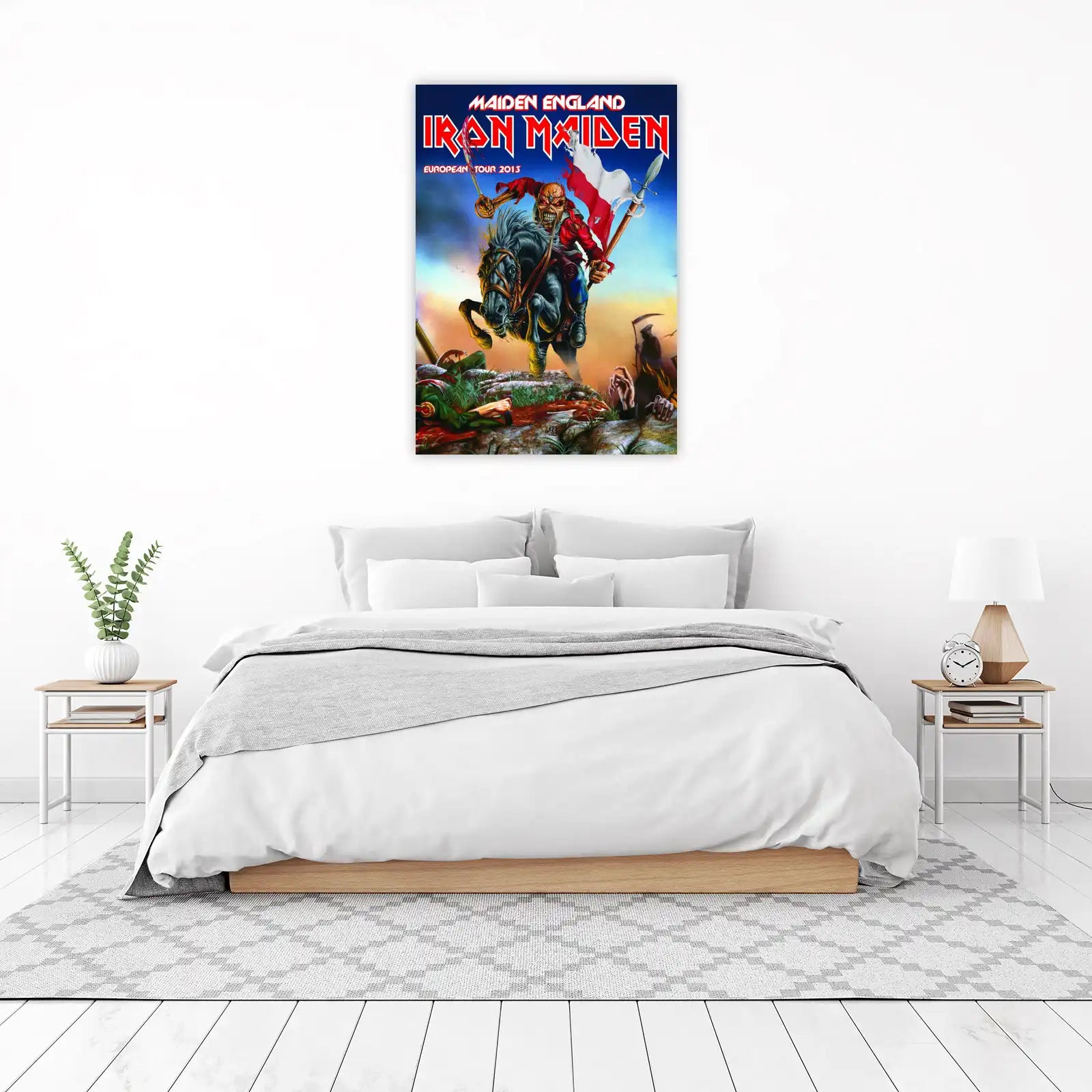 Iron Maiden "Maiden England" Tour Art Wall Art