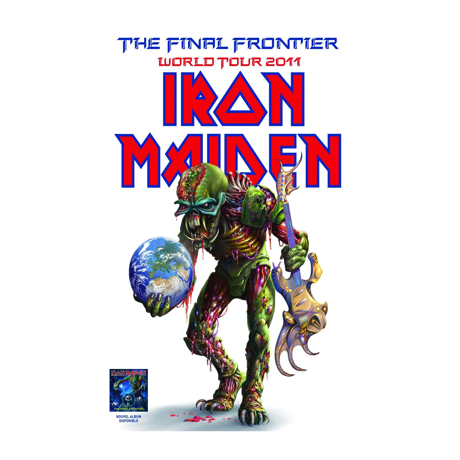 Iron Maiden Eddie Final Frontier Tour Wall Art