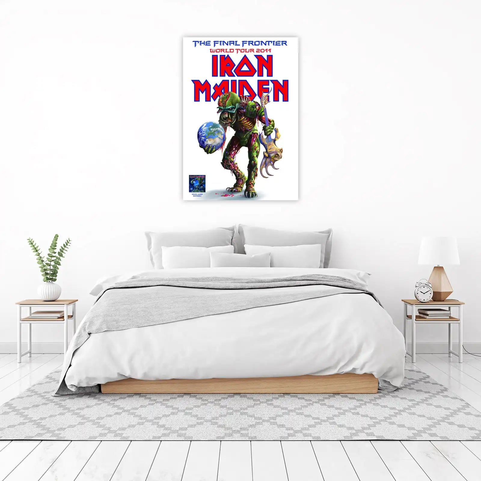 Iron Maiden Eddie Final Frontier Tour Wall Art