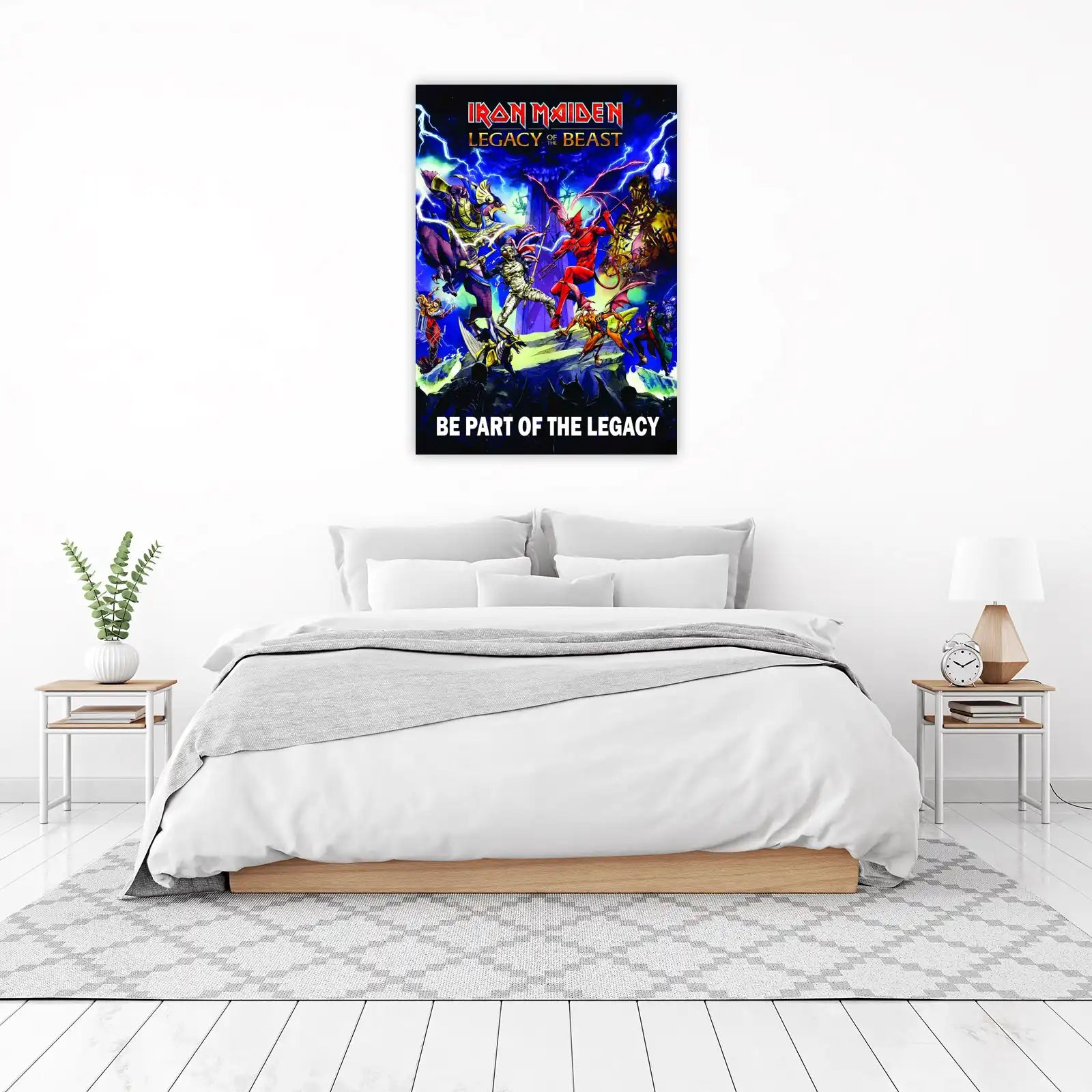 Iron Maiden Legacy of the Beast Epic Battle Wall Art