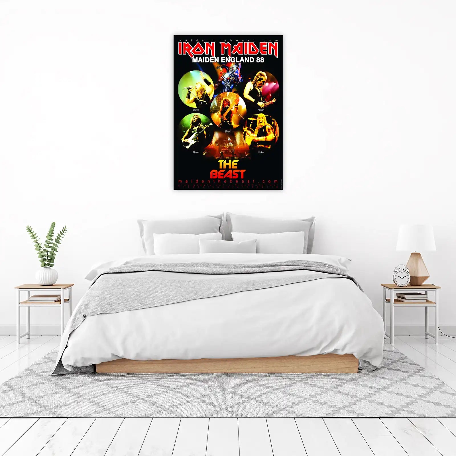 Iron Maiden "Maiden England 88" Wall Art