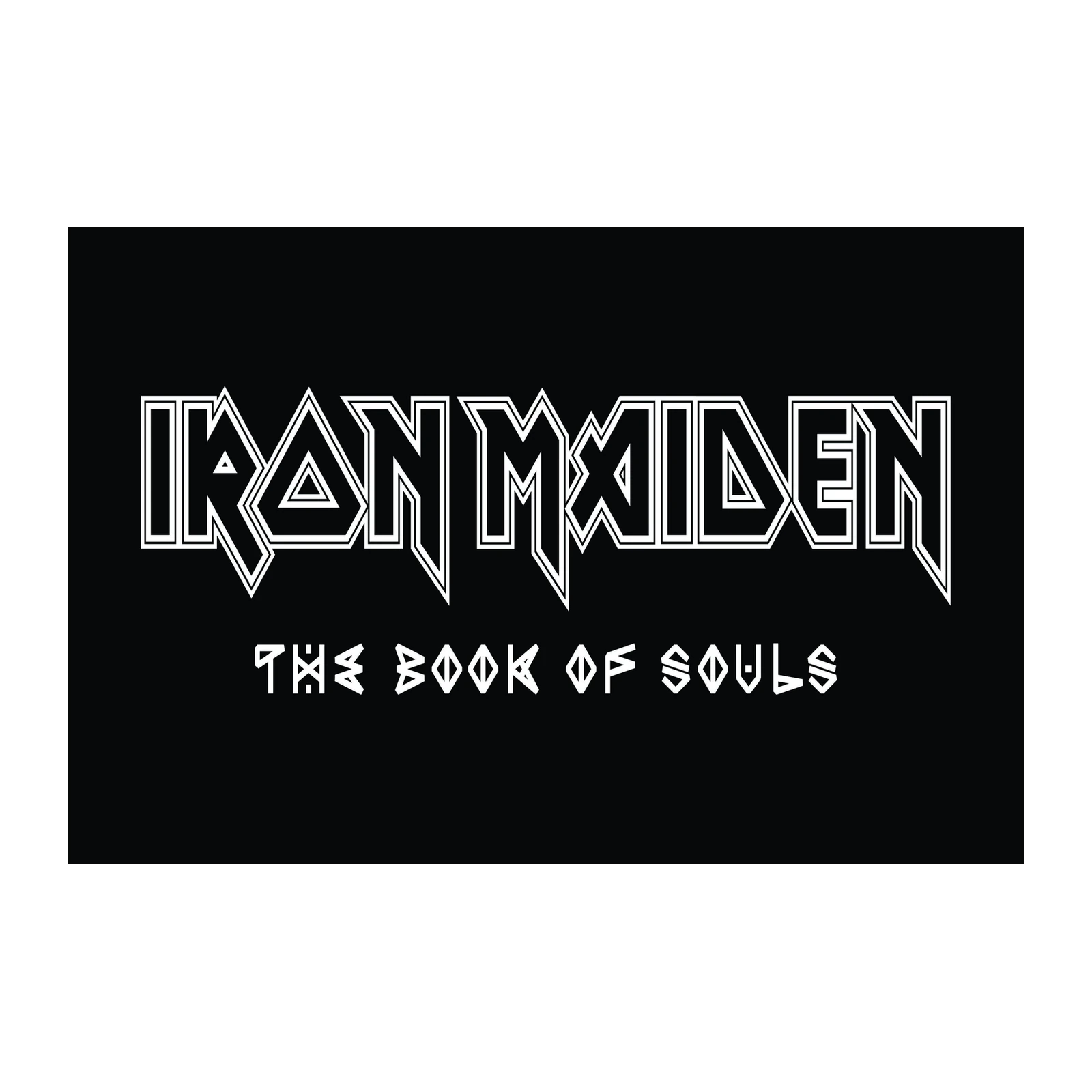 Iron Maiden Book of Souls Logo Wall Art