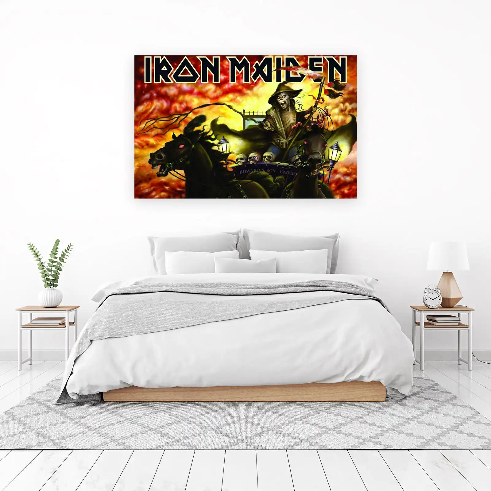 Iron Maiden "Edward & Son Undertaker" Wall Art