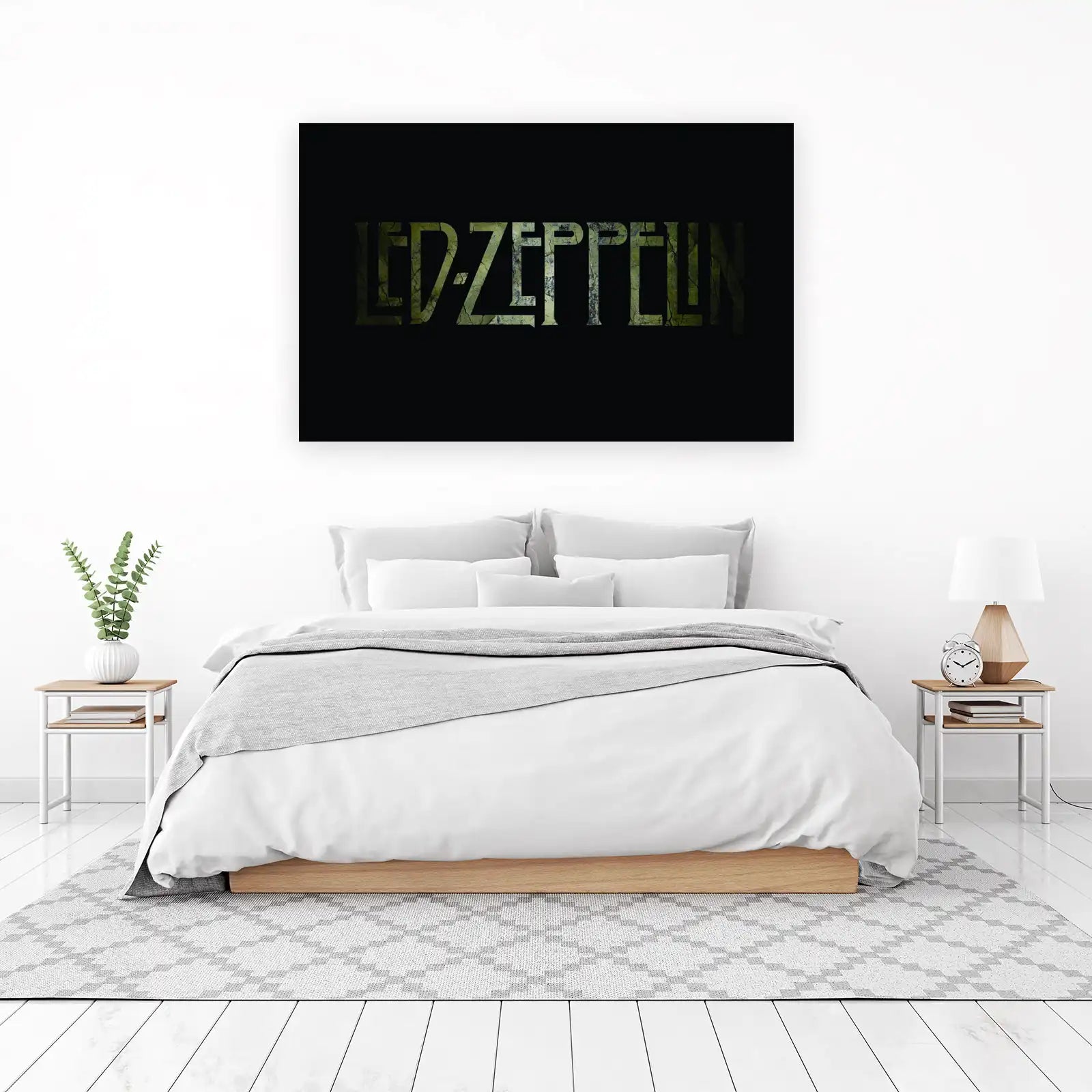 Led Zeppelin Iconic Logo Wall Art