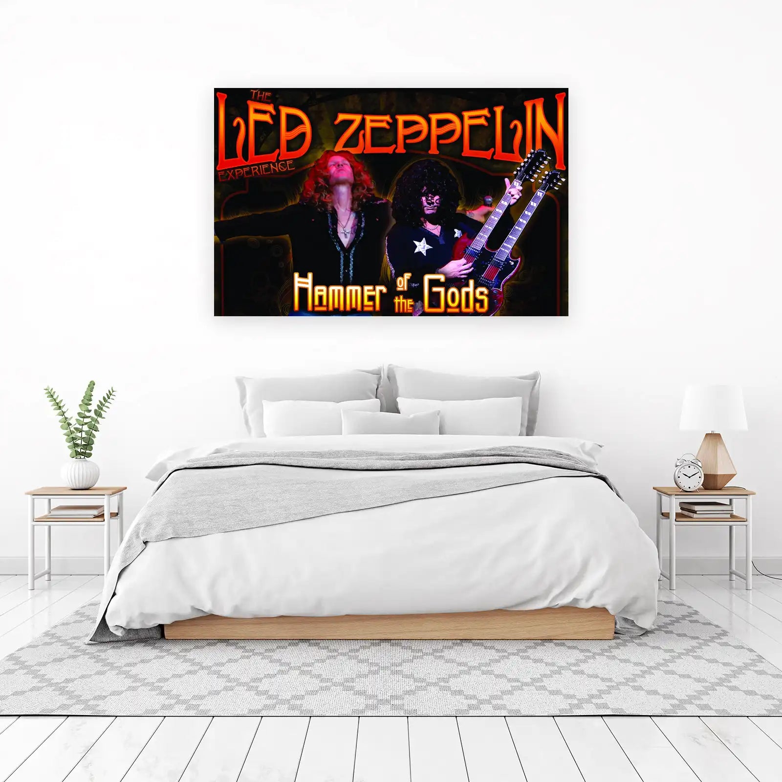 Led Zeppelin Hammer of the Gods Wall Art