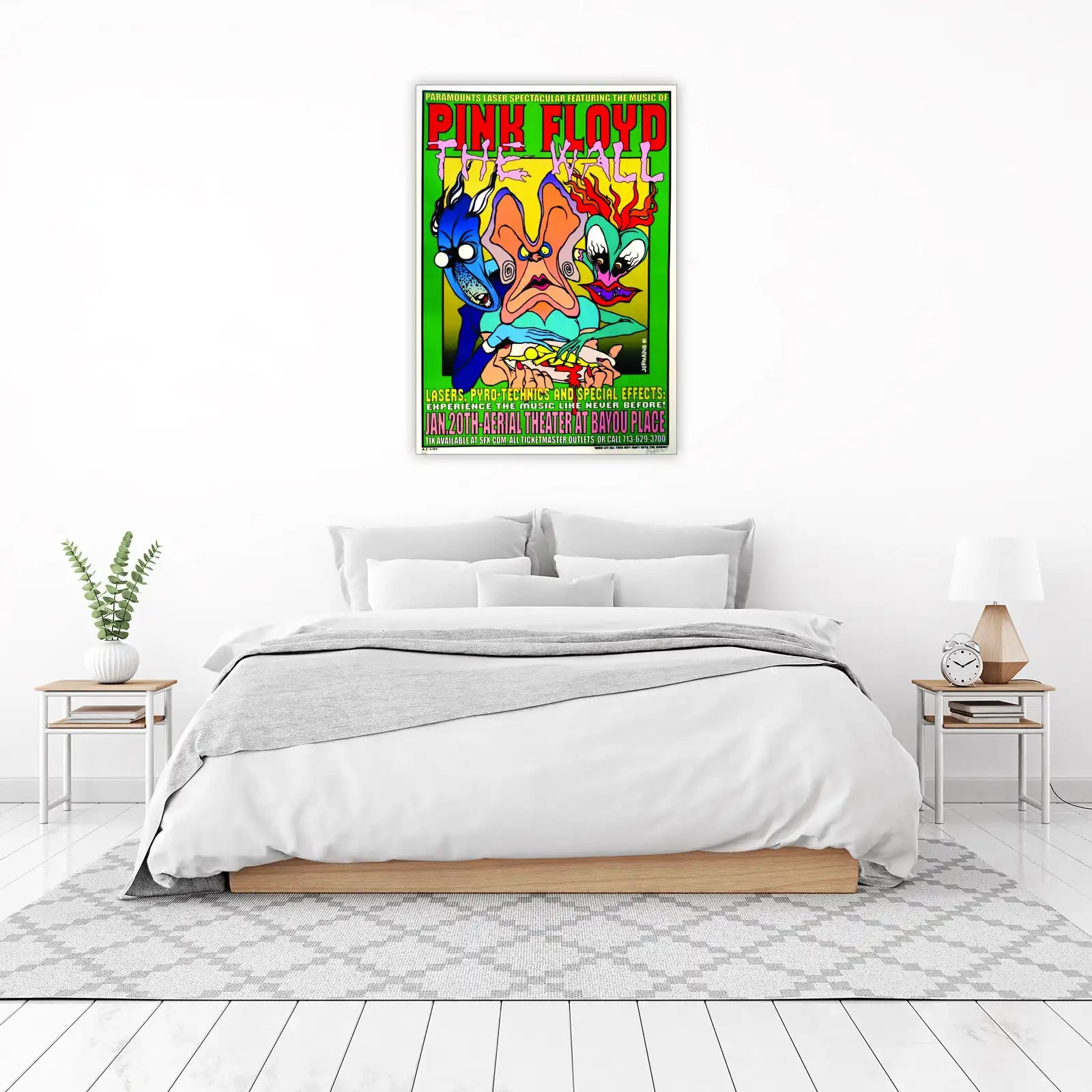 Psychedelic Pink Floyd The Wall Art Wall Art