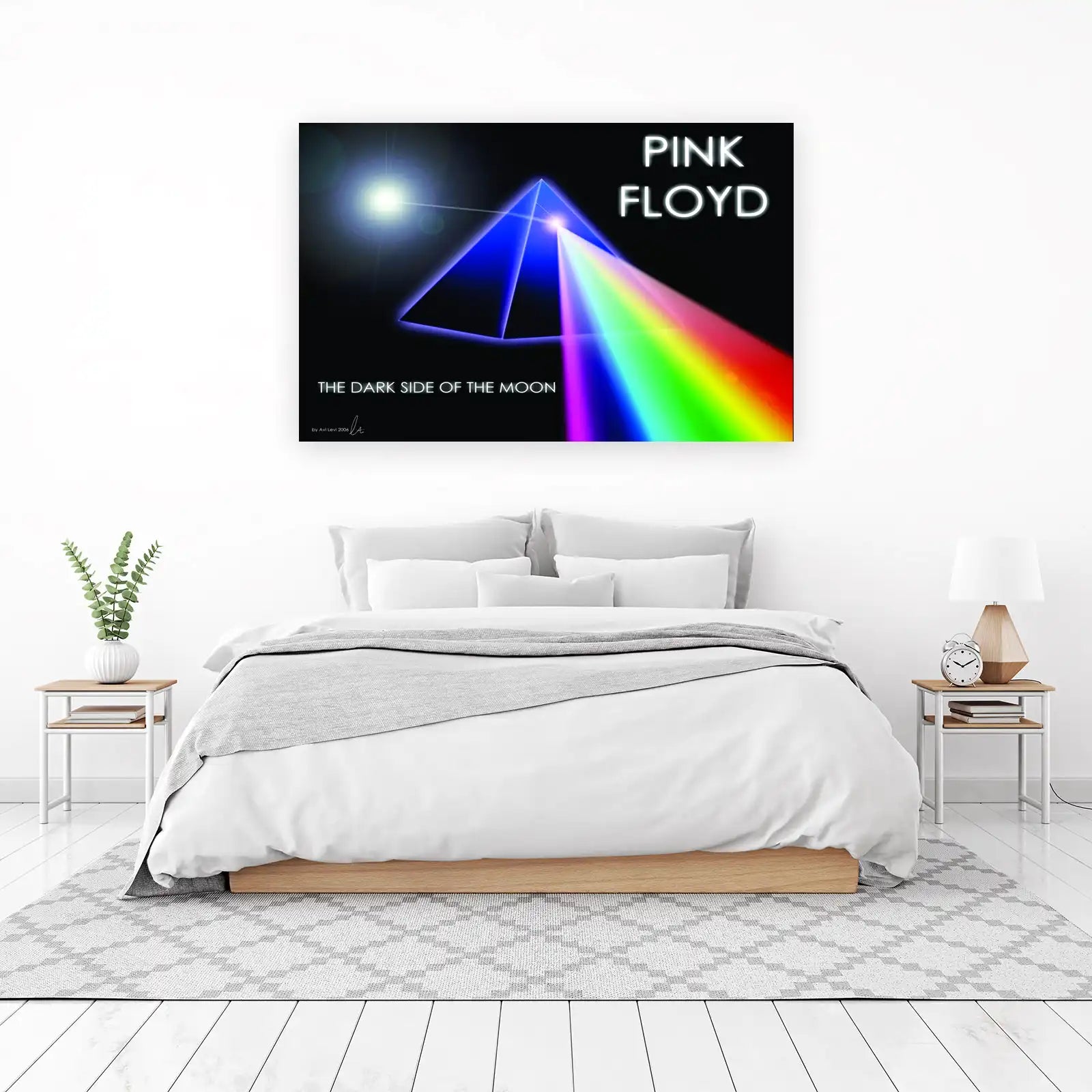 Pink Floyd Prism Rainbow Wall Art