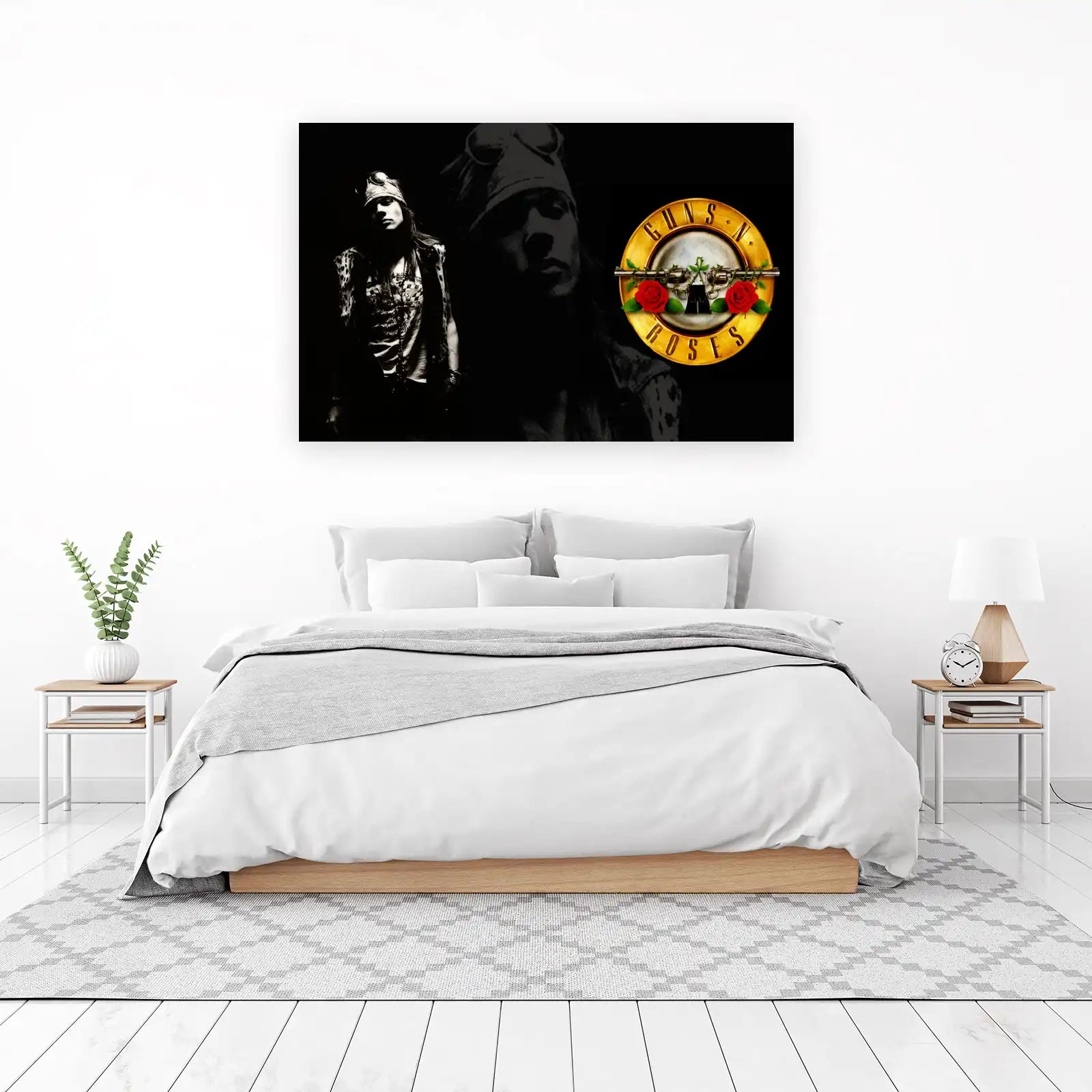Iconic Axl Rose Guns N' Roses Wall Art