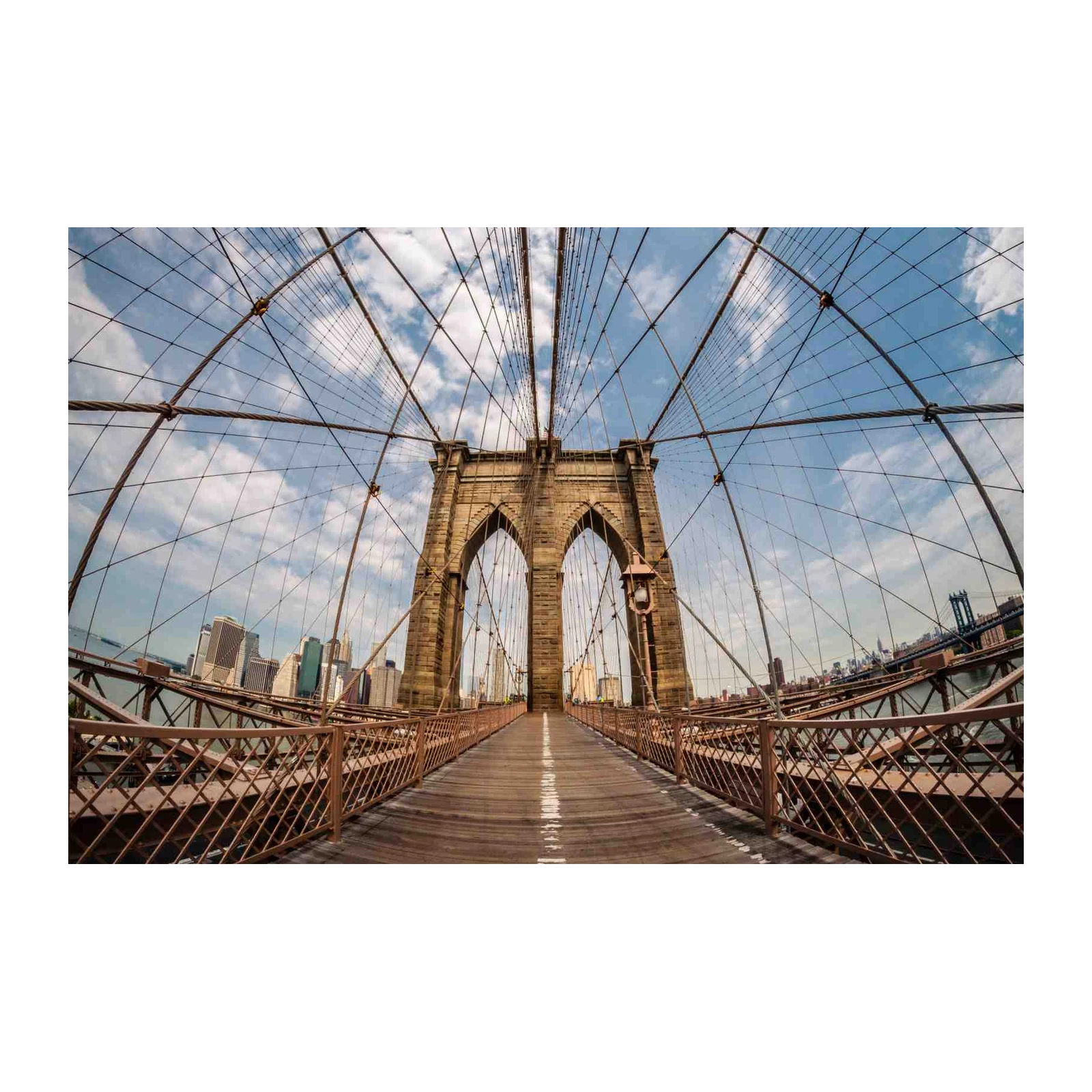 Iconic Brooklyn Bridge NYC Wall Art