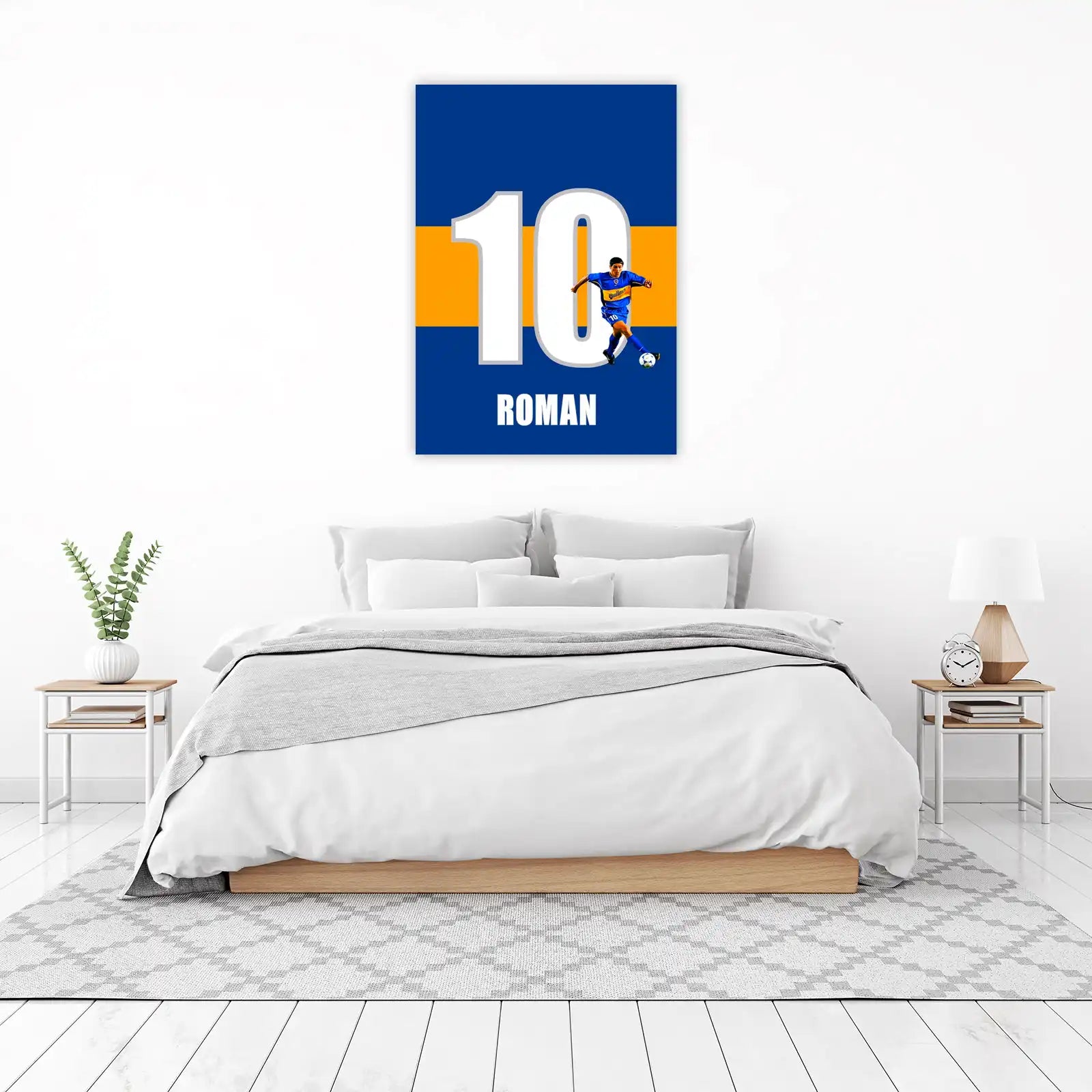 Roman Riquelme 10 Boca Juniors Wall Art
