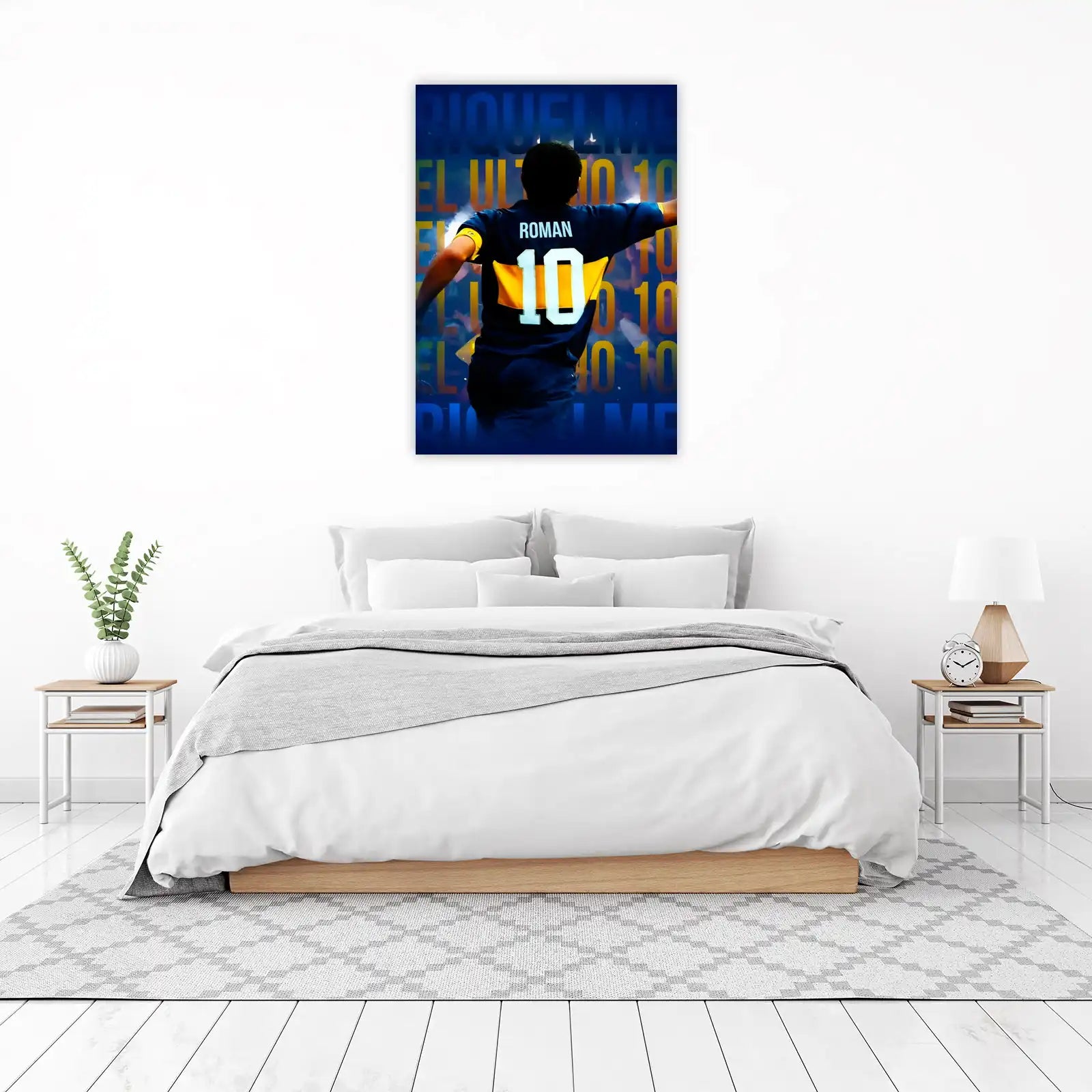 Roman 'El Ultimo 10' Boca Juniors Wall Art