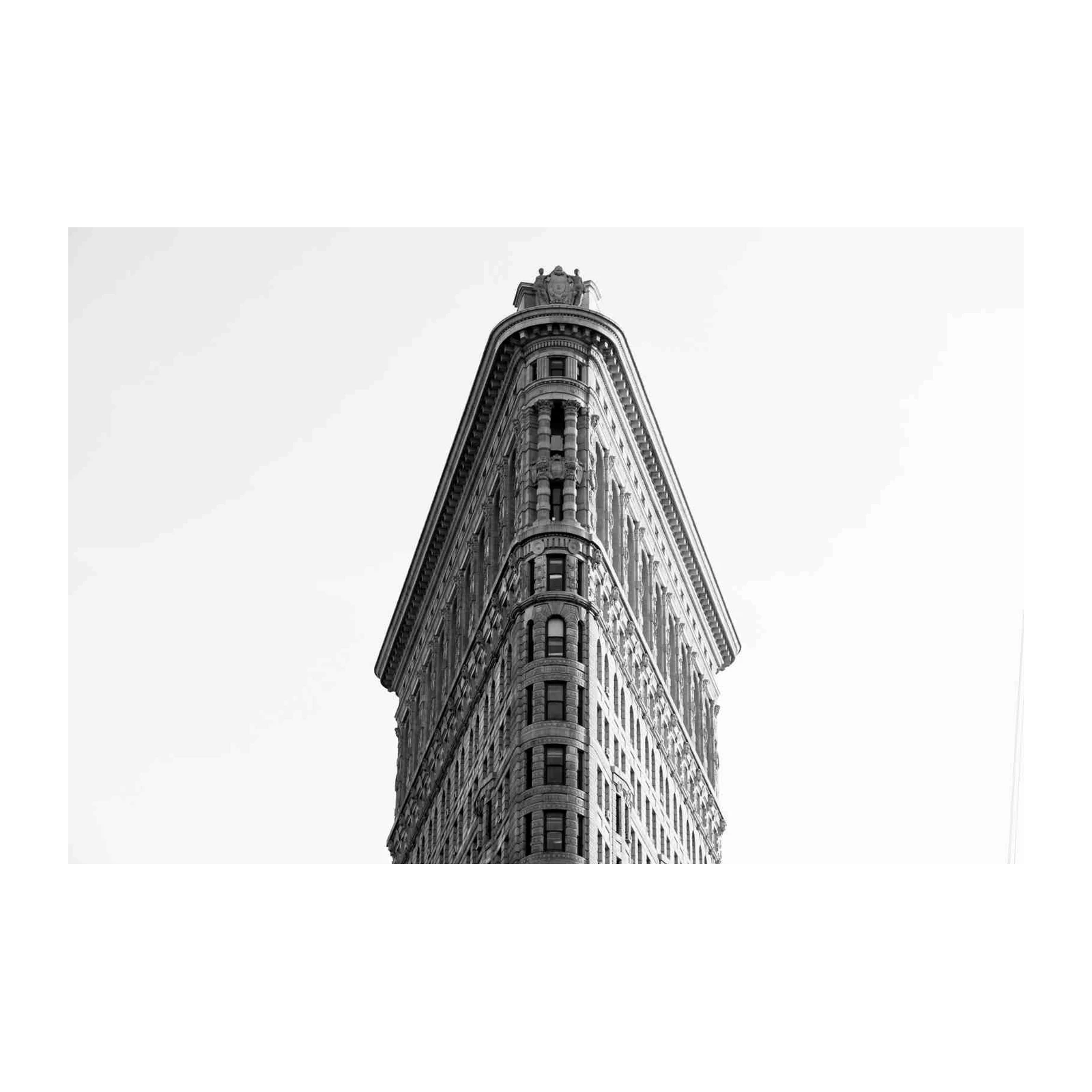Iconic Flatiron Building NYC Black & White Wall Art