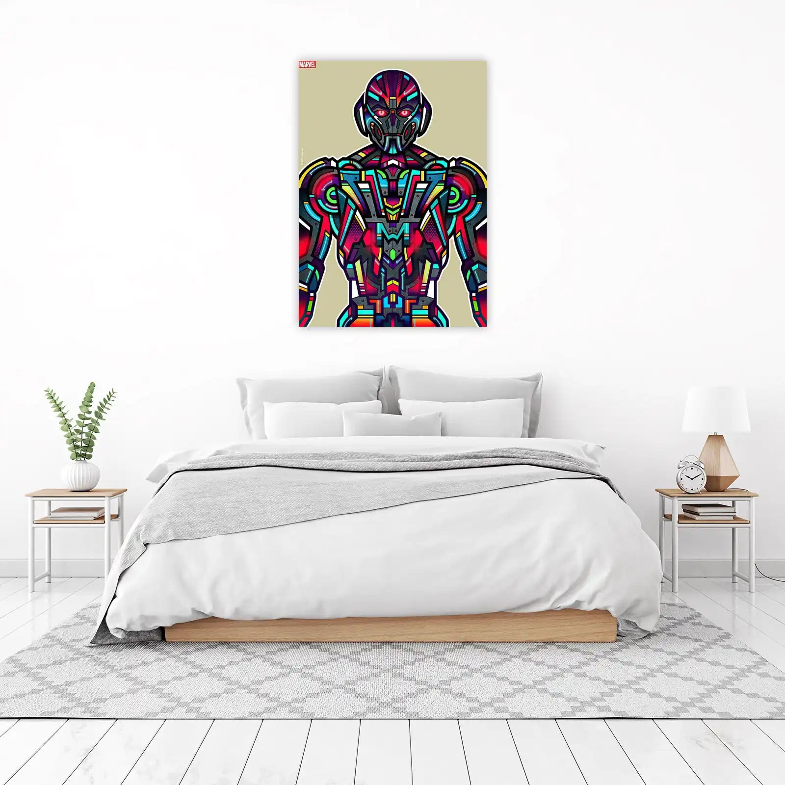 Geometric Ultron Marvel Wall Art
