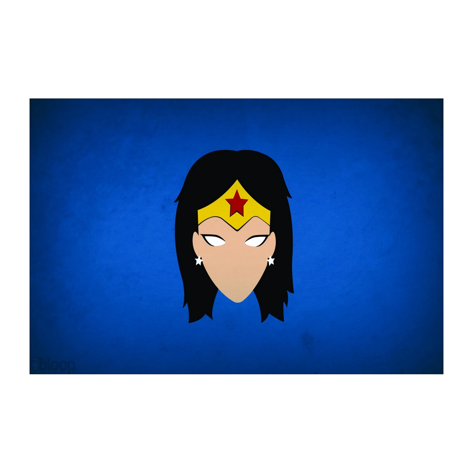 Wonder Woman Minimalist Art Wall Art