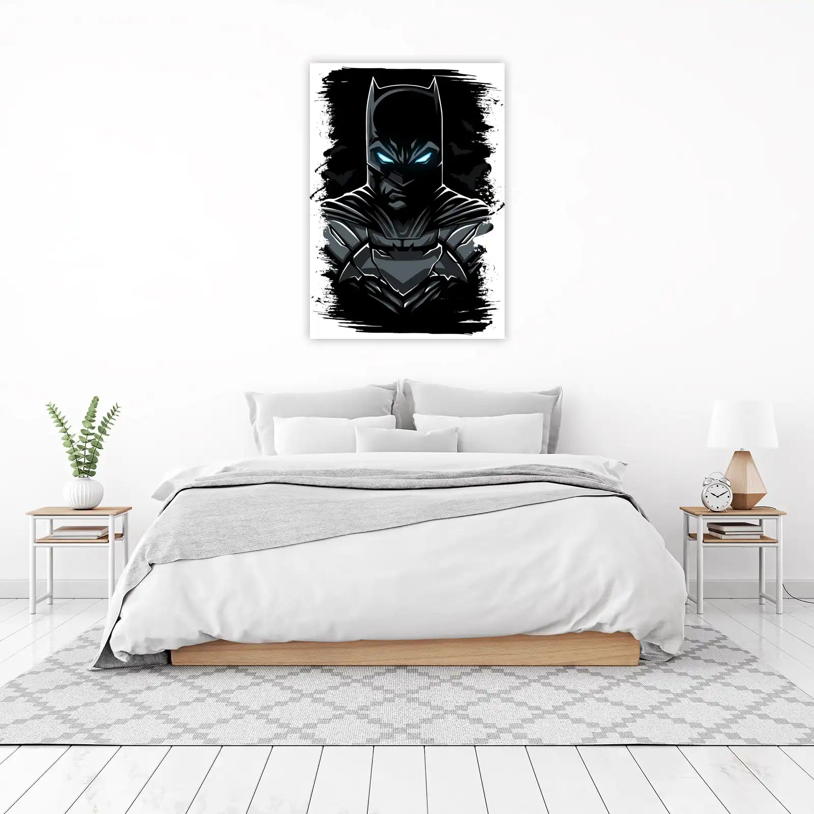 Intense Batman Glow Wall Art