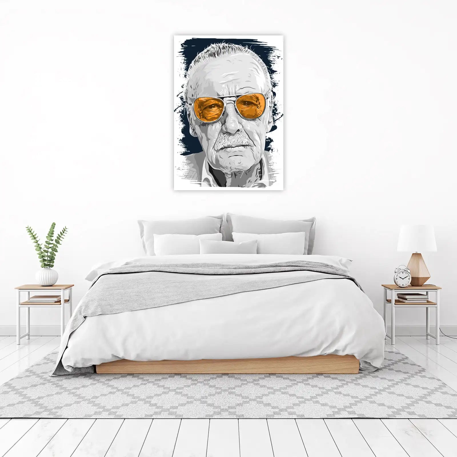 Legendary Stan Lee Portrait Wall Art