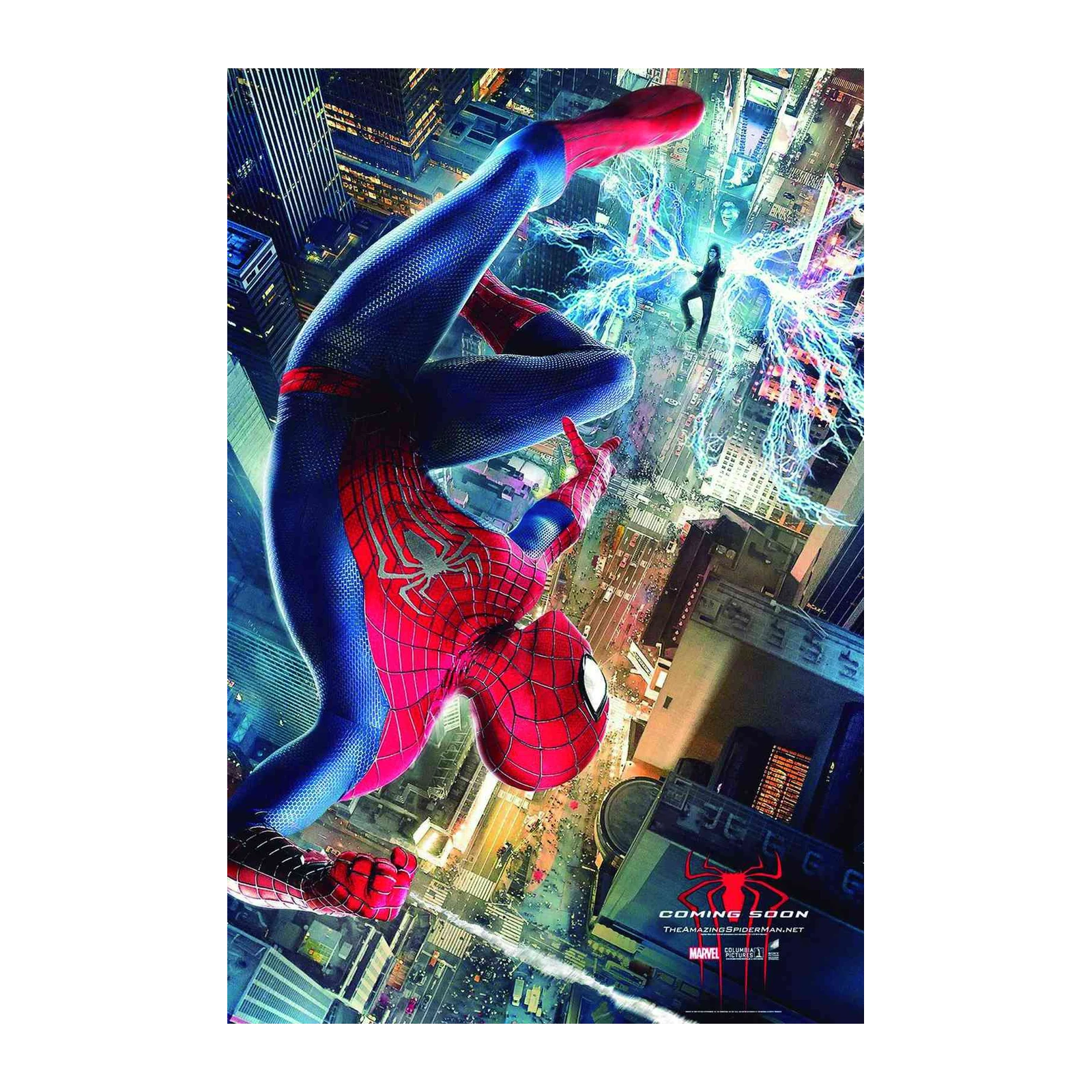 Dynamic Spiderman Action Wall Art