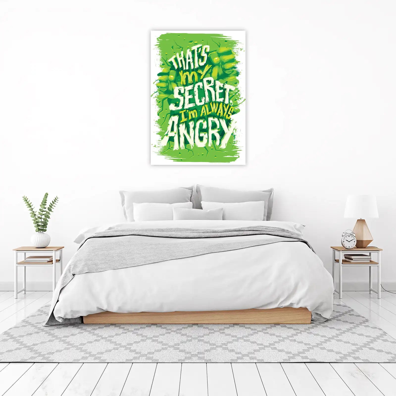 That's My Secret I'm Always Angry Wall Art