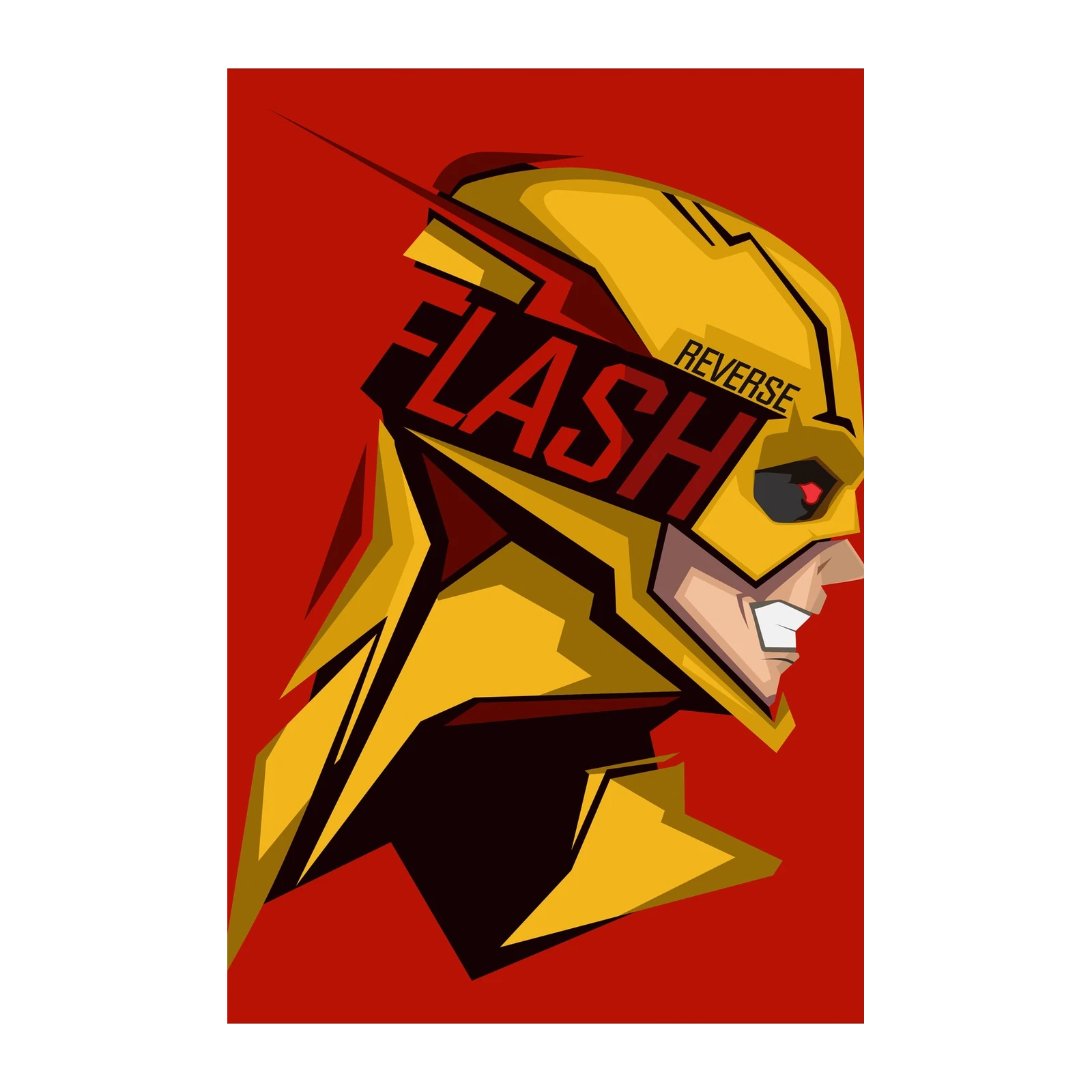 Reverse Flash Bold Pop Art Wall Art