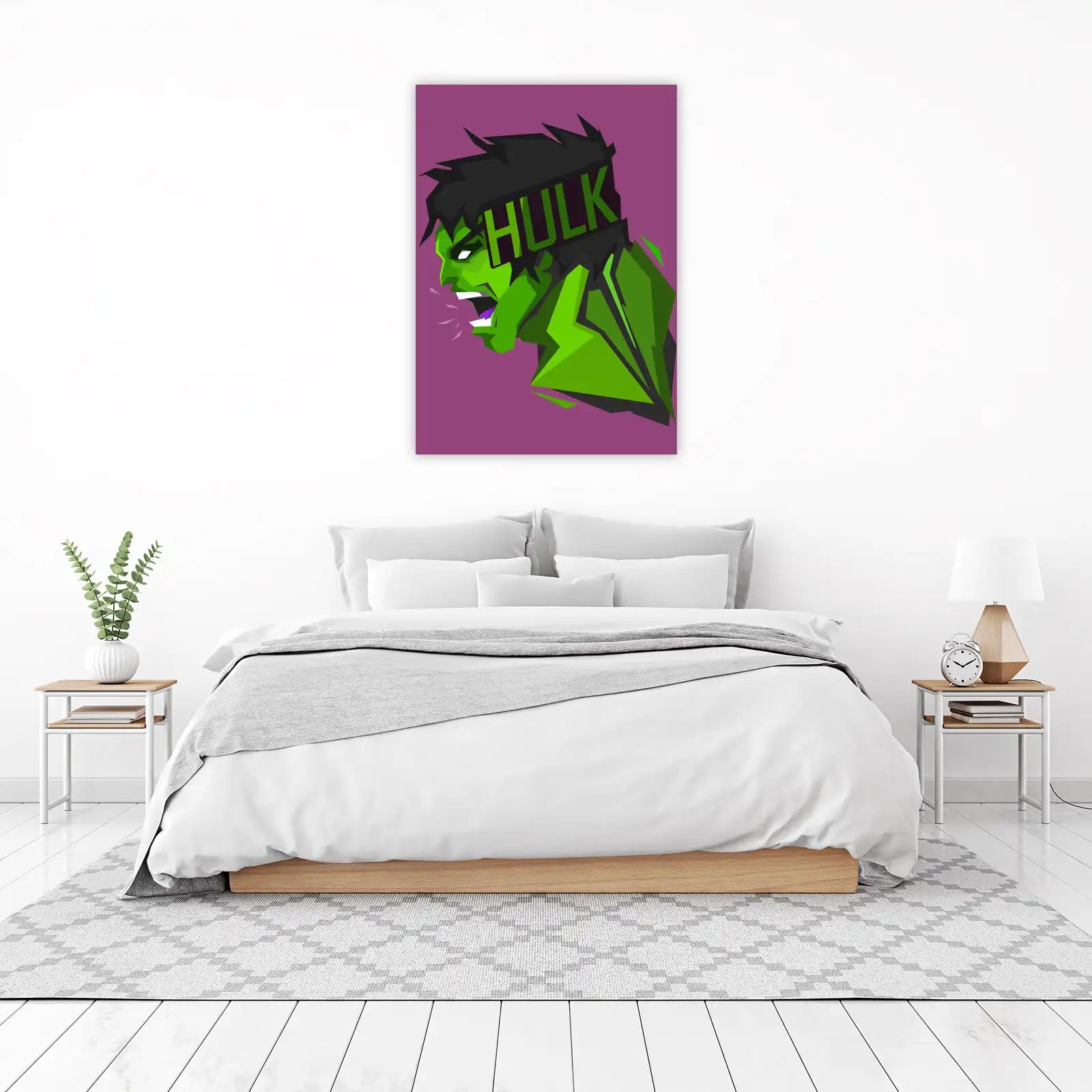 Dynamic Hulk Roar Wall Art