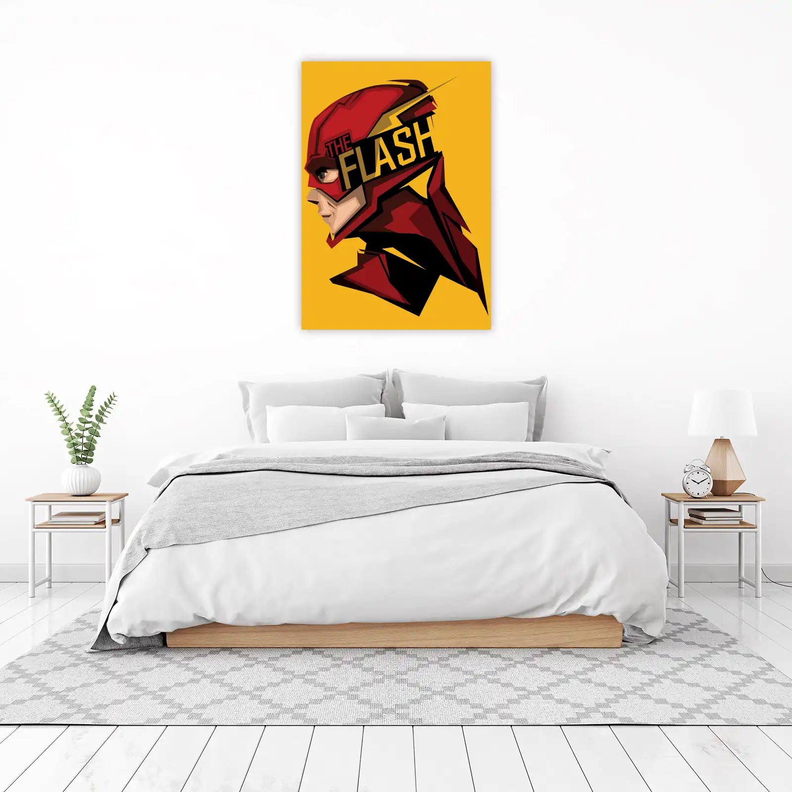 The Flash Speedster Art Wall Art