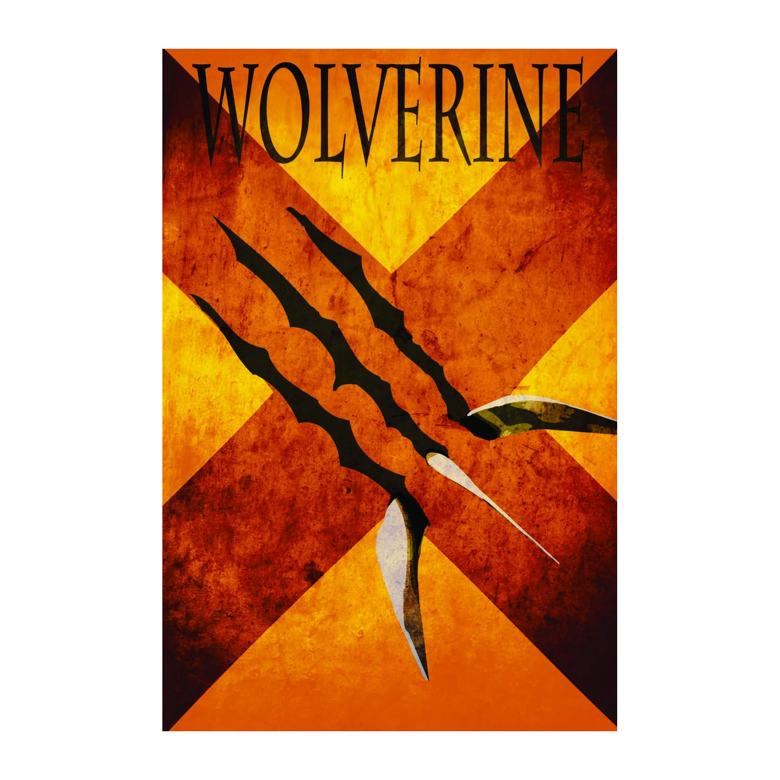 Wolverine Claw Strike Wall Art