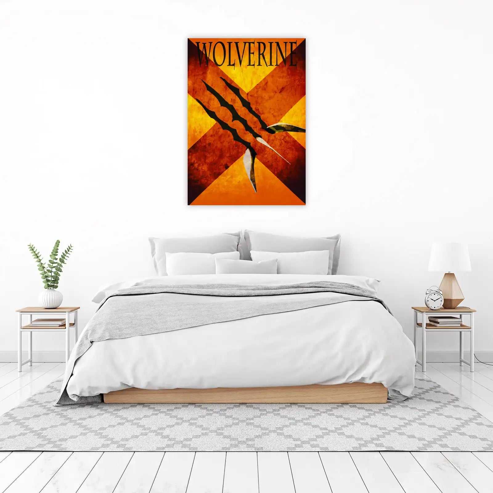 Wolverine Claw Strike Wall Art