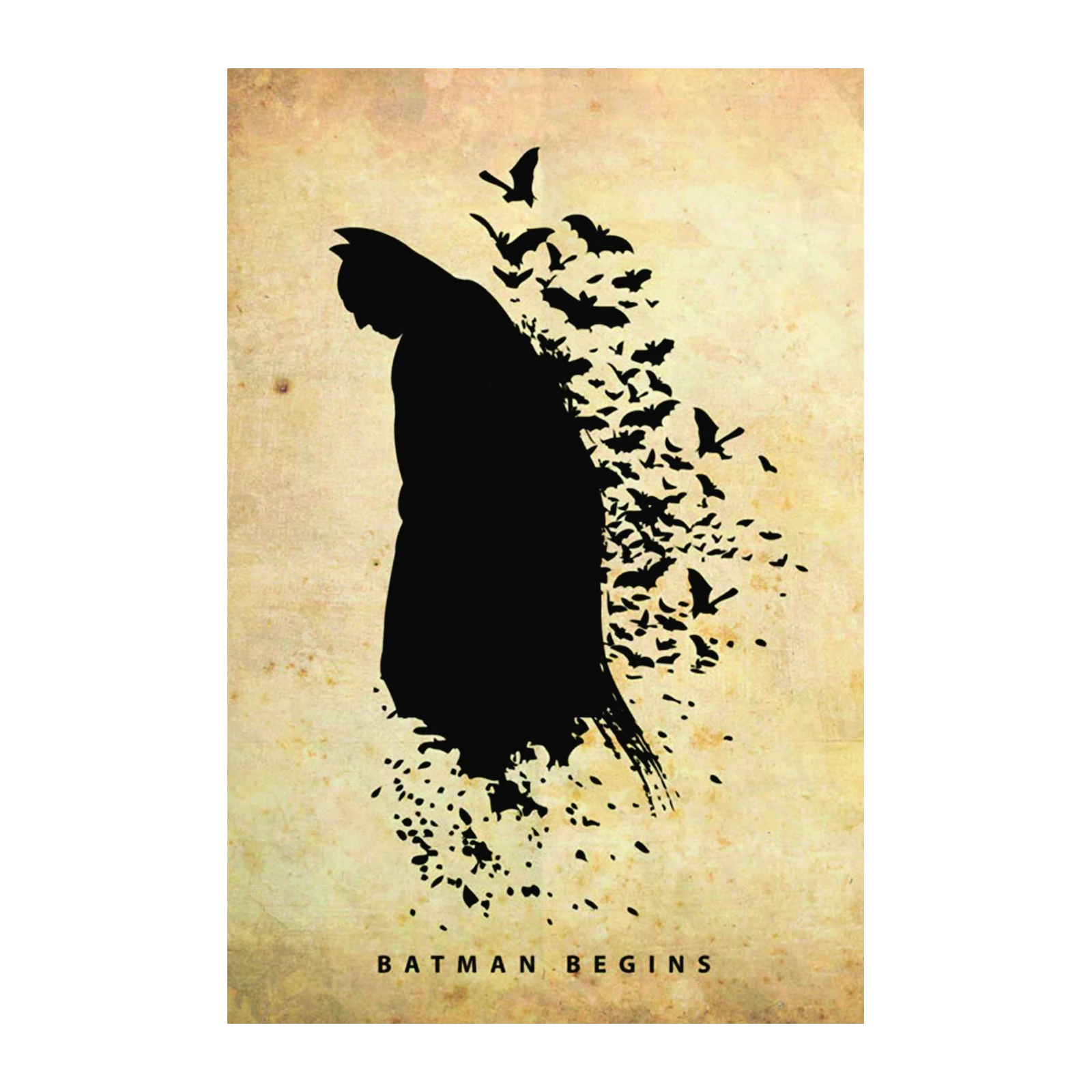 Iconic Batman Silhouette Wall Art