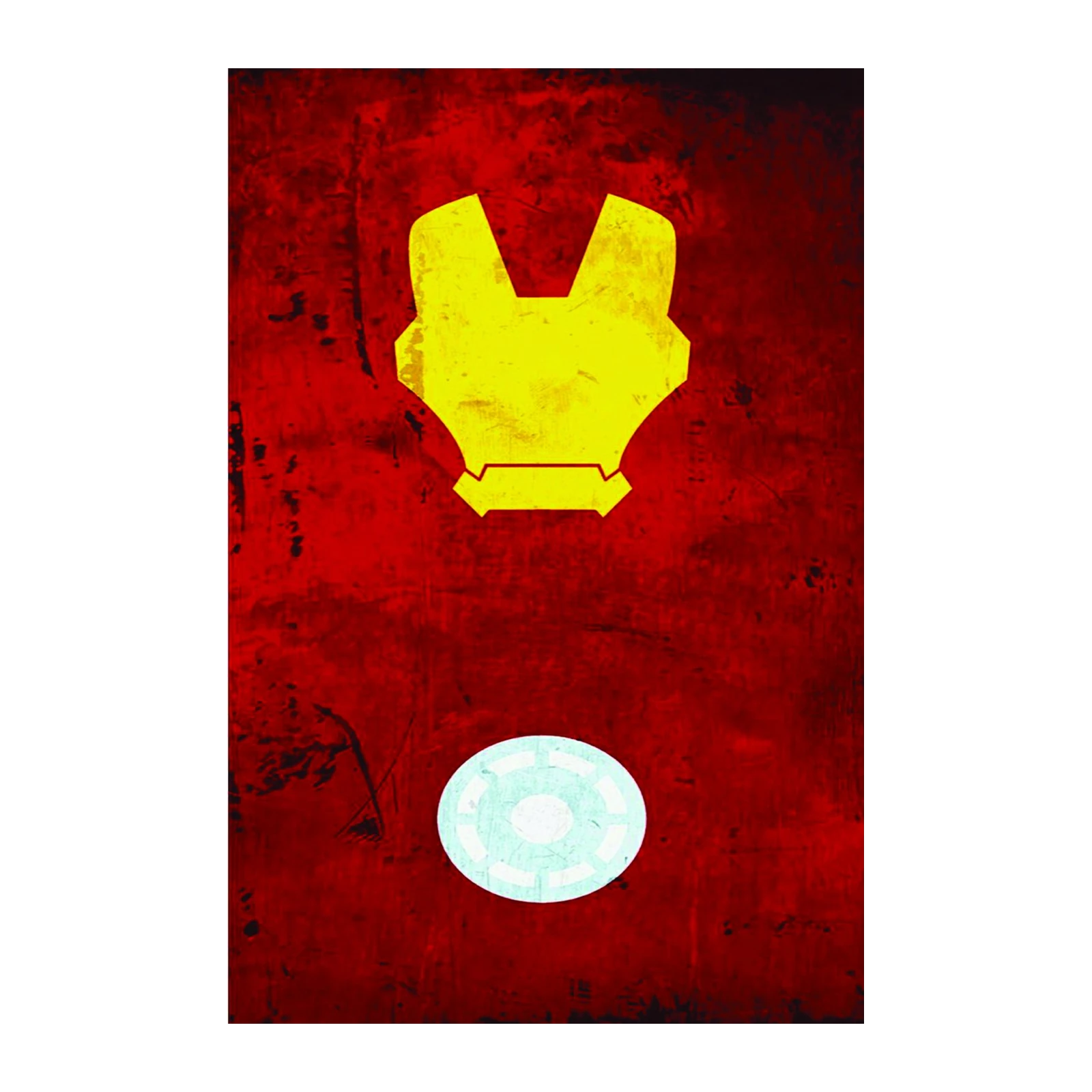 Iron Man Arc Reactor Minimalist Wall Art