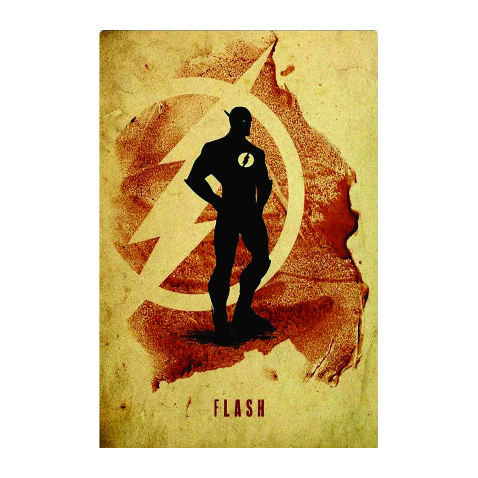 Vintage Flash Silhouette Wall Art