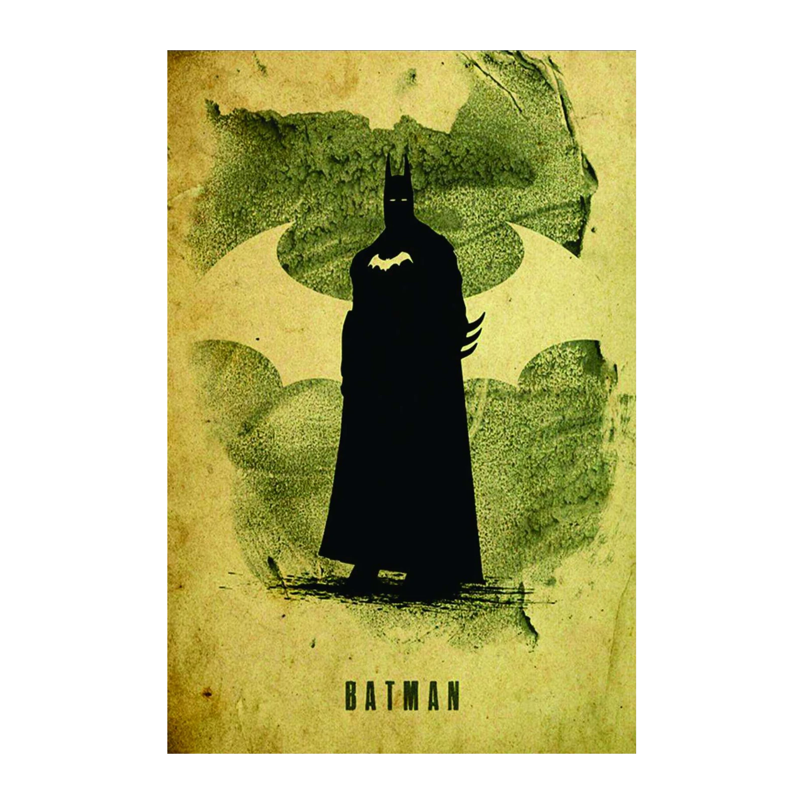 Dark Knight Silhouette Batman Wall Art