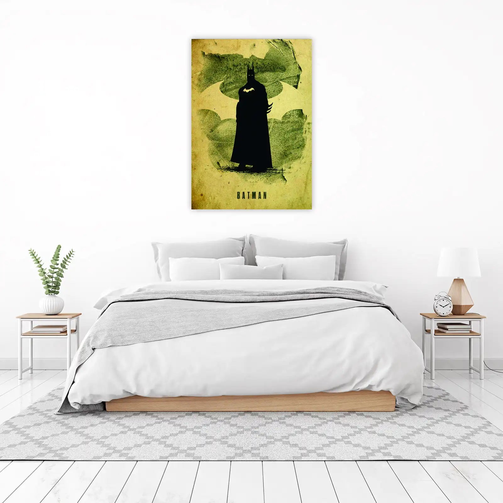 Dark Knight Silhouette Batman Wall Art