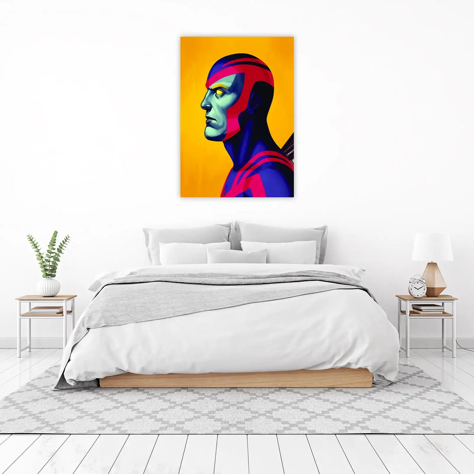 Bold Hero Portrait Wall Art