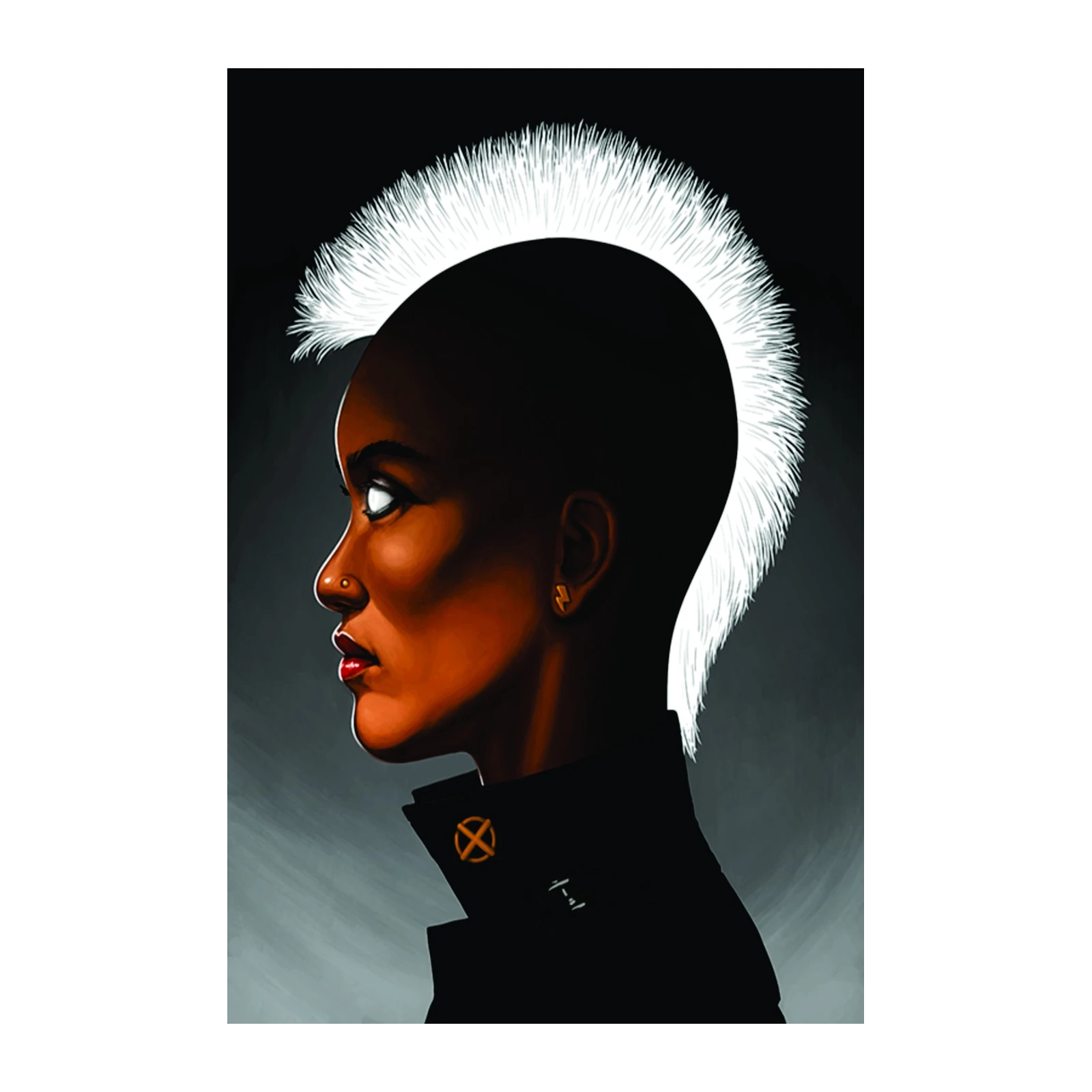 Striking Storm Portrait Wall Art