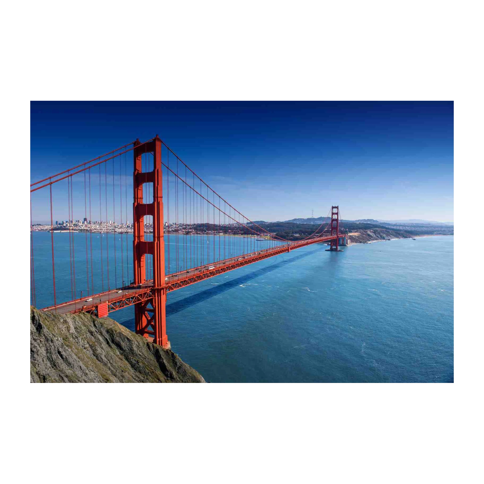 Golden Gate Bridge Iconic Landmark Wall Art