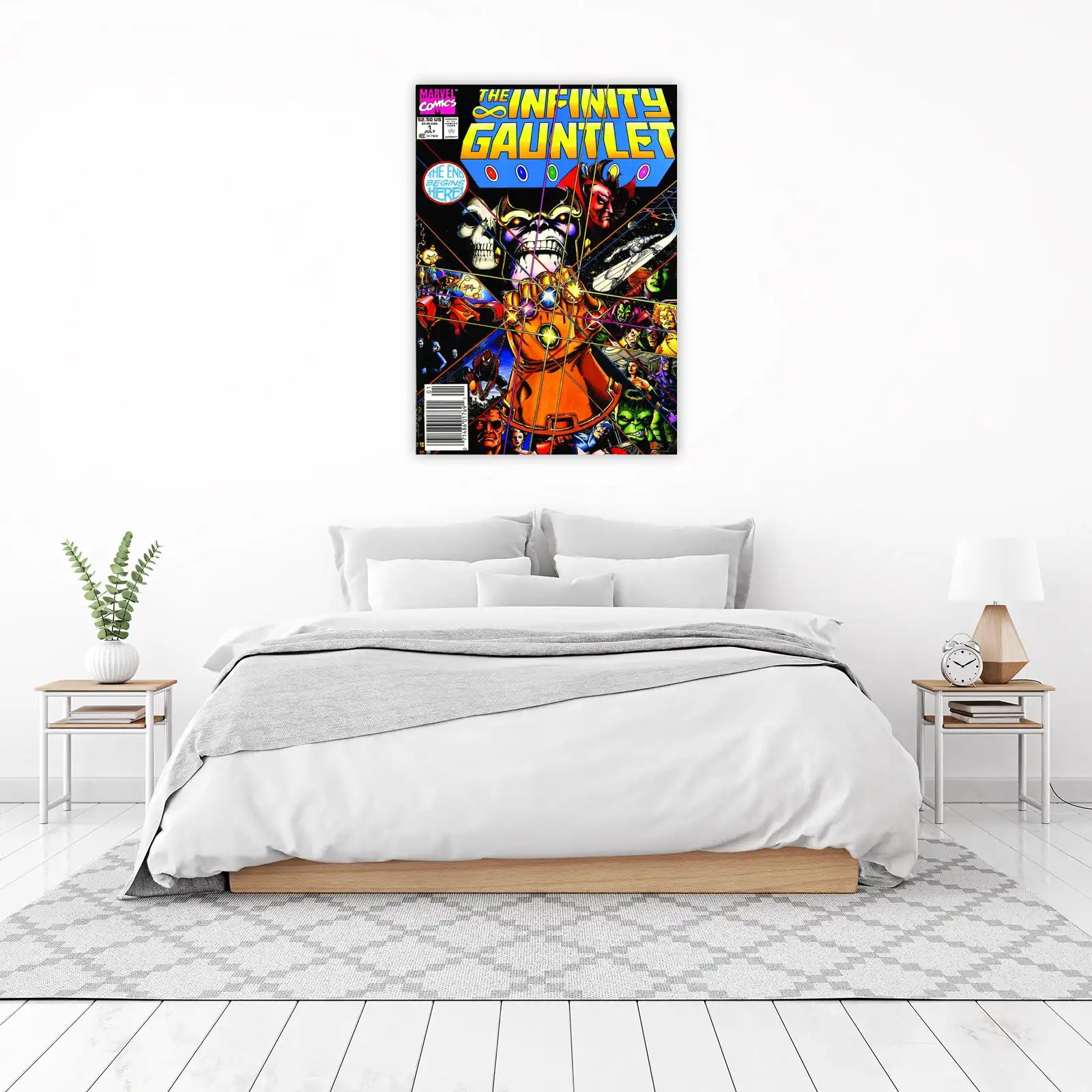 Infinity Gauntlet Marvel Comic Cover Wall Art