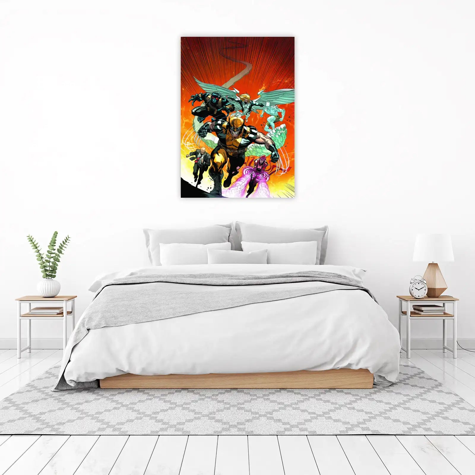 X-Men Superhero Action Wall Art