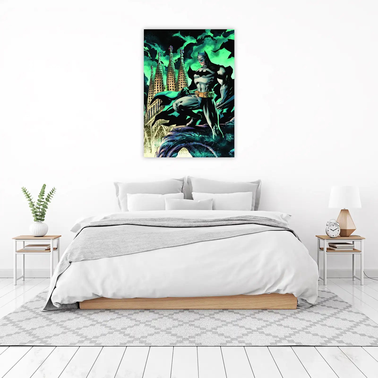 Batman Gothic Architecture Wall Art