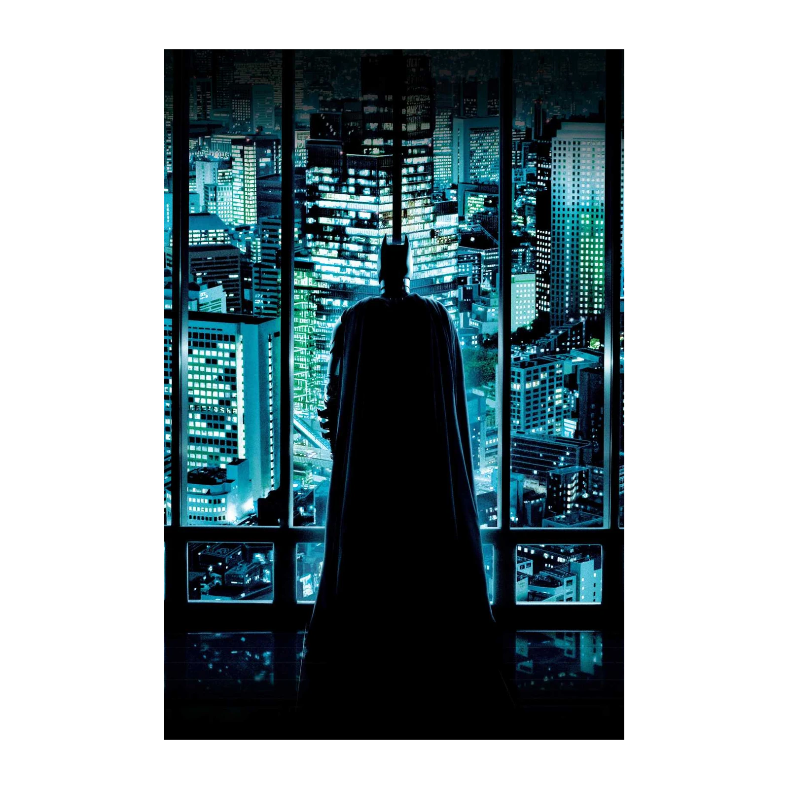 Iconic Batman City View Wall Art