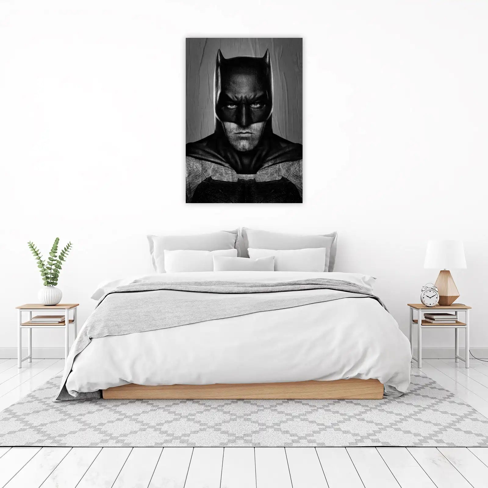 Intense Batman Portrait Wall Art