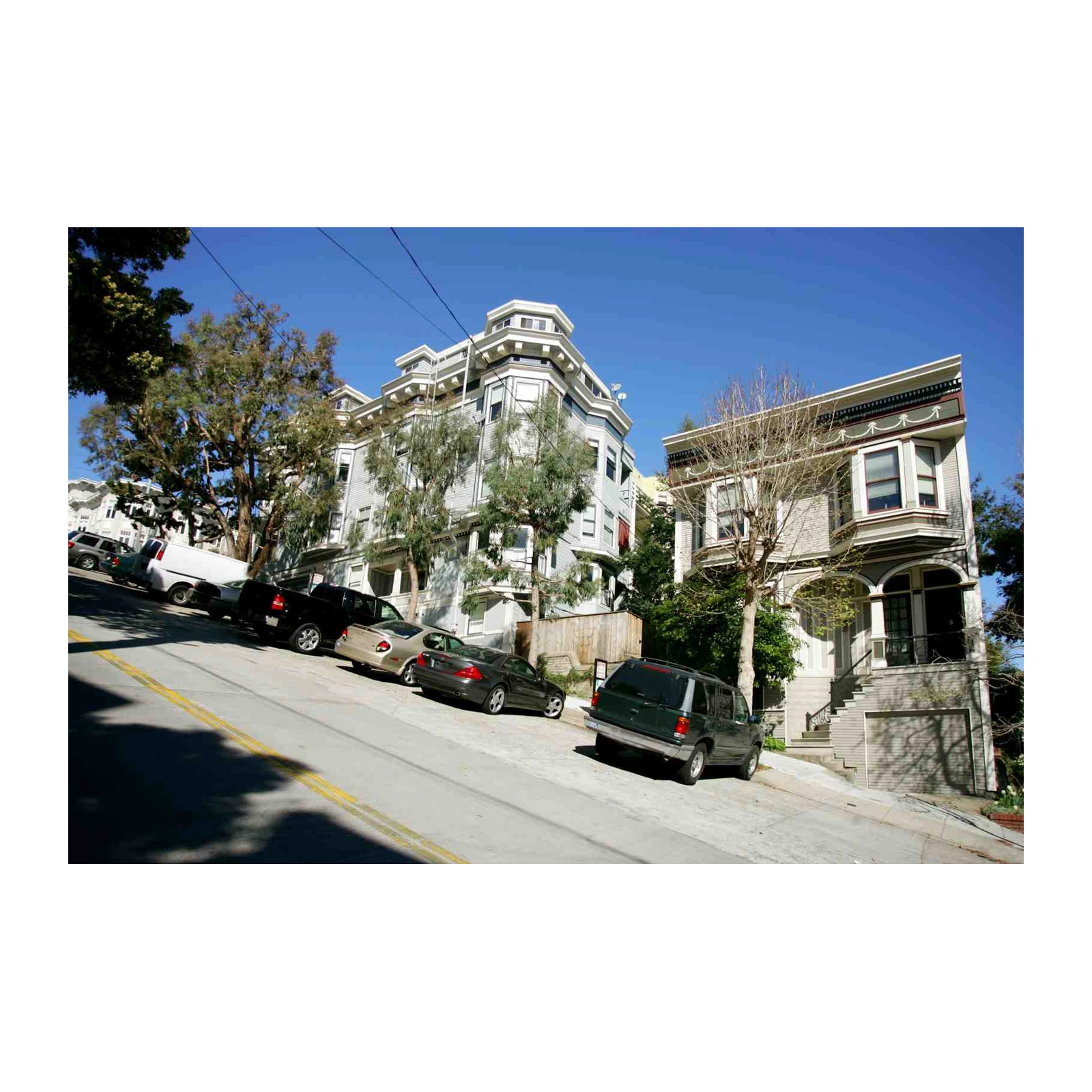 San Francisco Victorian Homes Wall Art