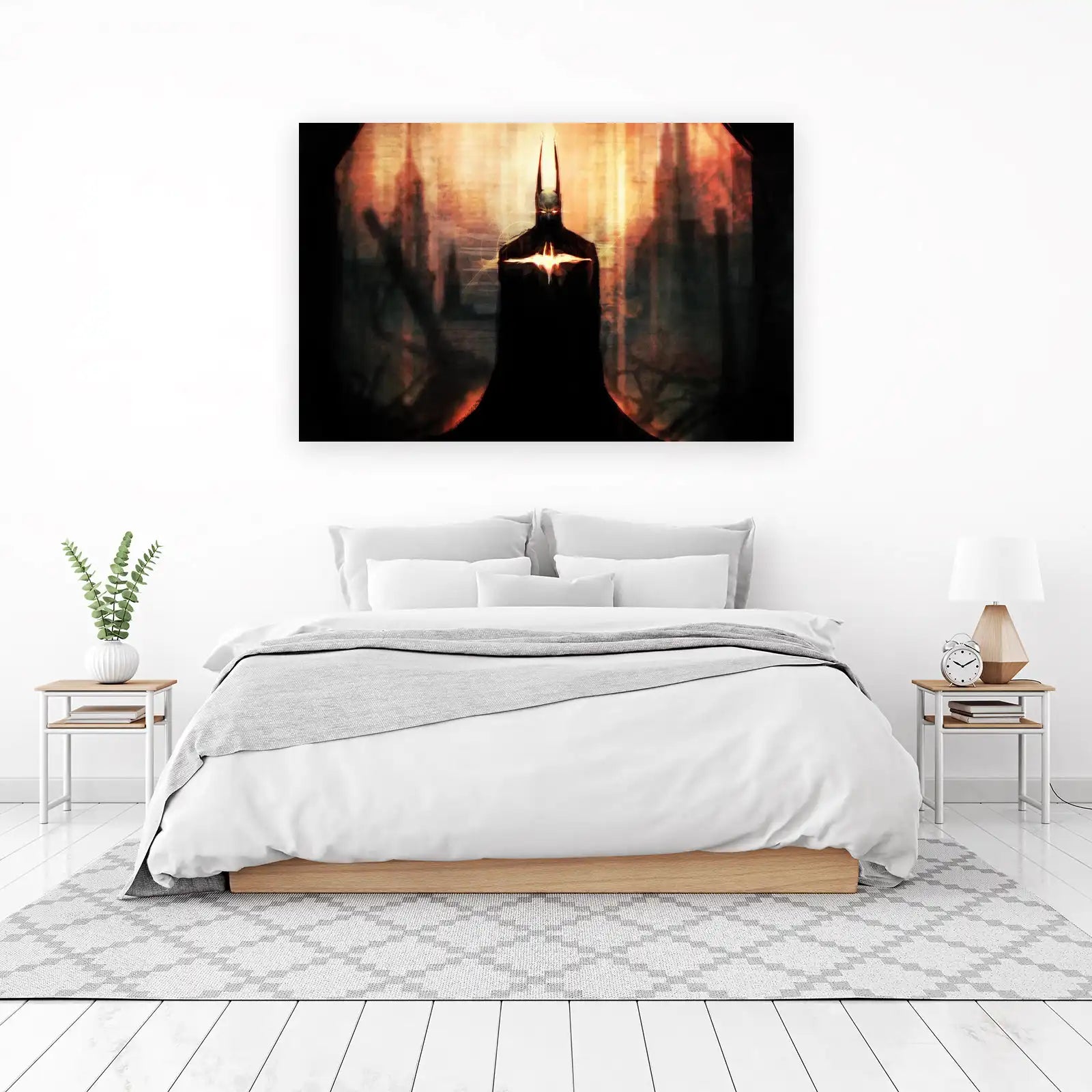 Dark Knight Gotham Glow Wall Art