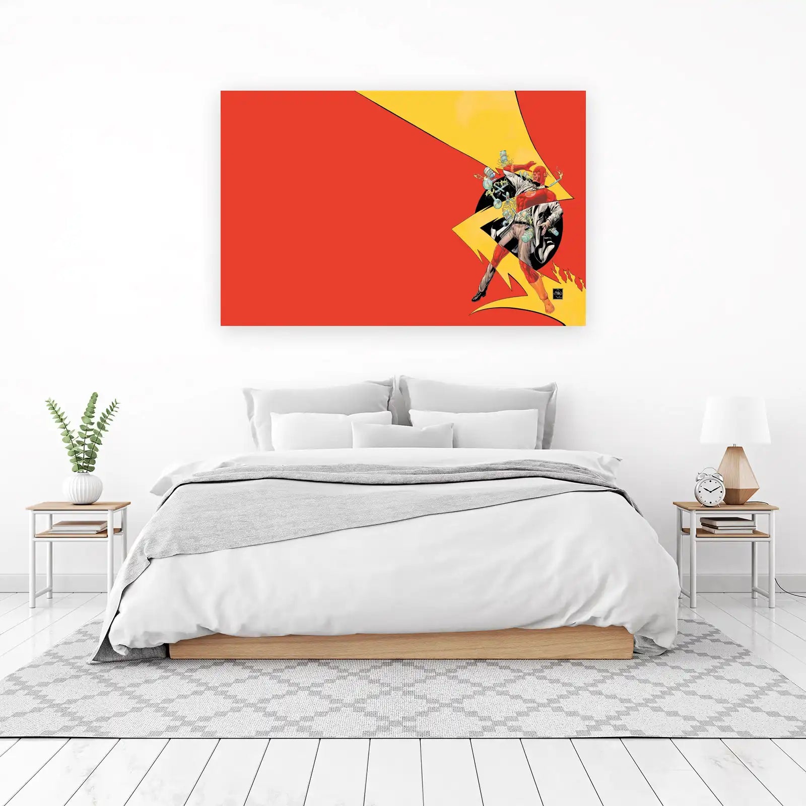 The Flash Superhero Lab Wall Art