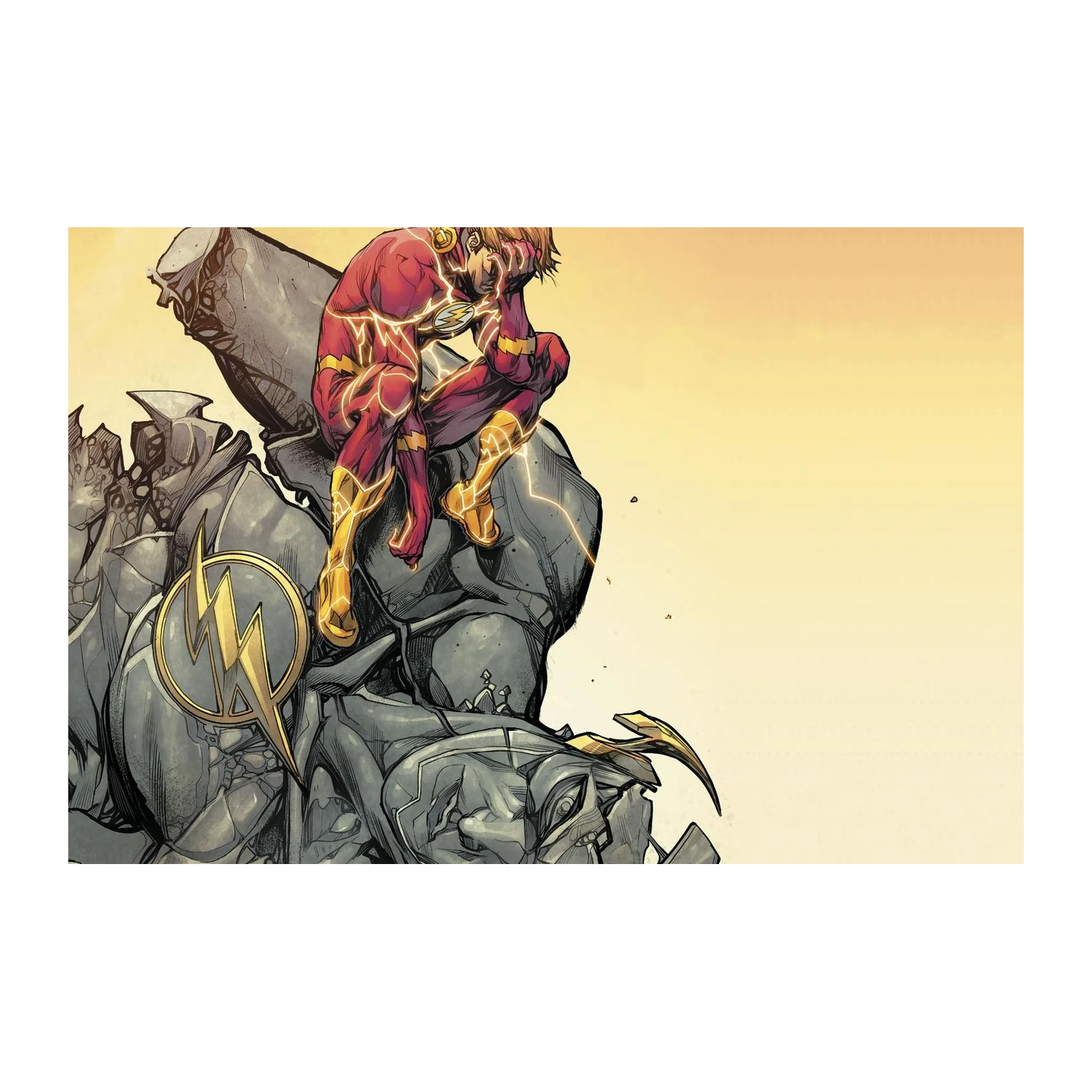 Dynamic Flash Pondering Victory Wall Art